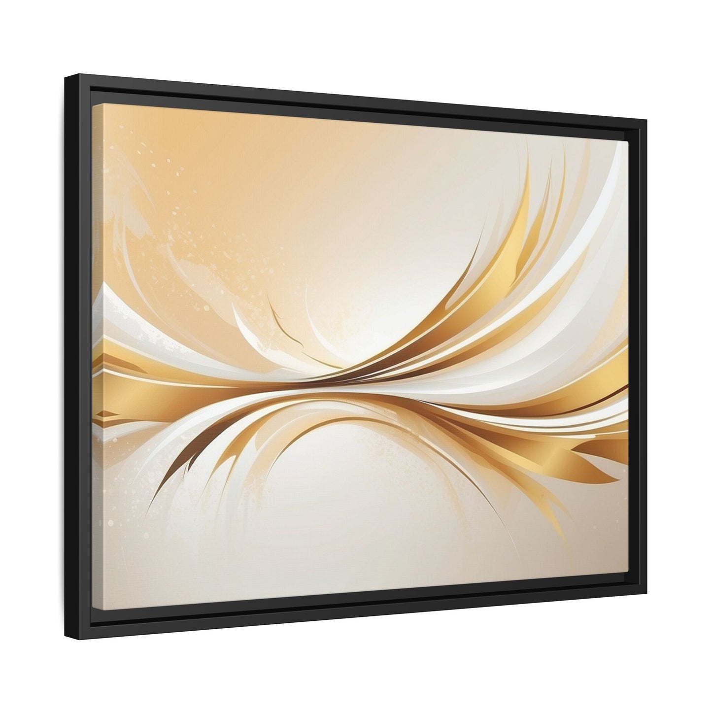Modern Abstract Wall Art - Framed Matte Canvas Decor