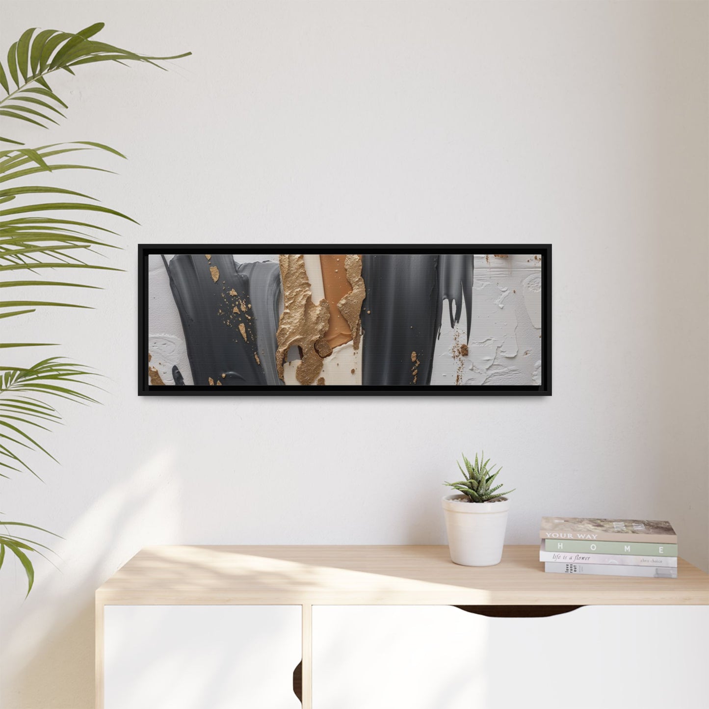 Matte Canvas, Framed (Multi-color)