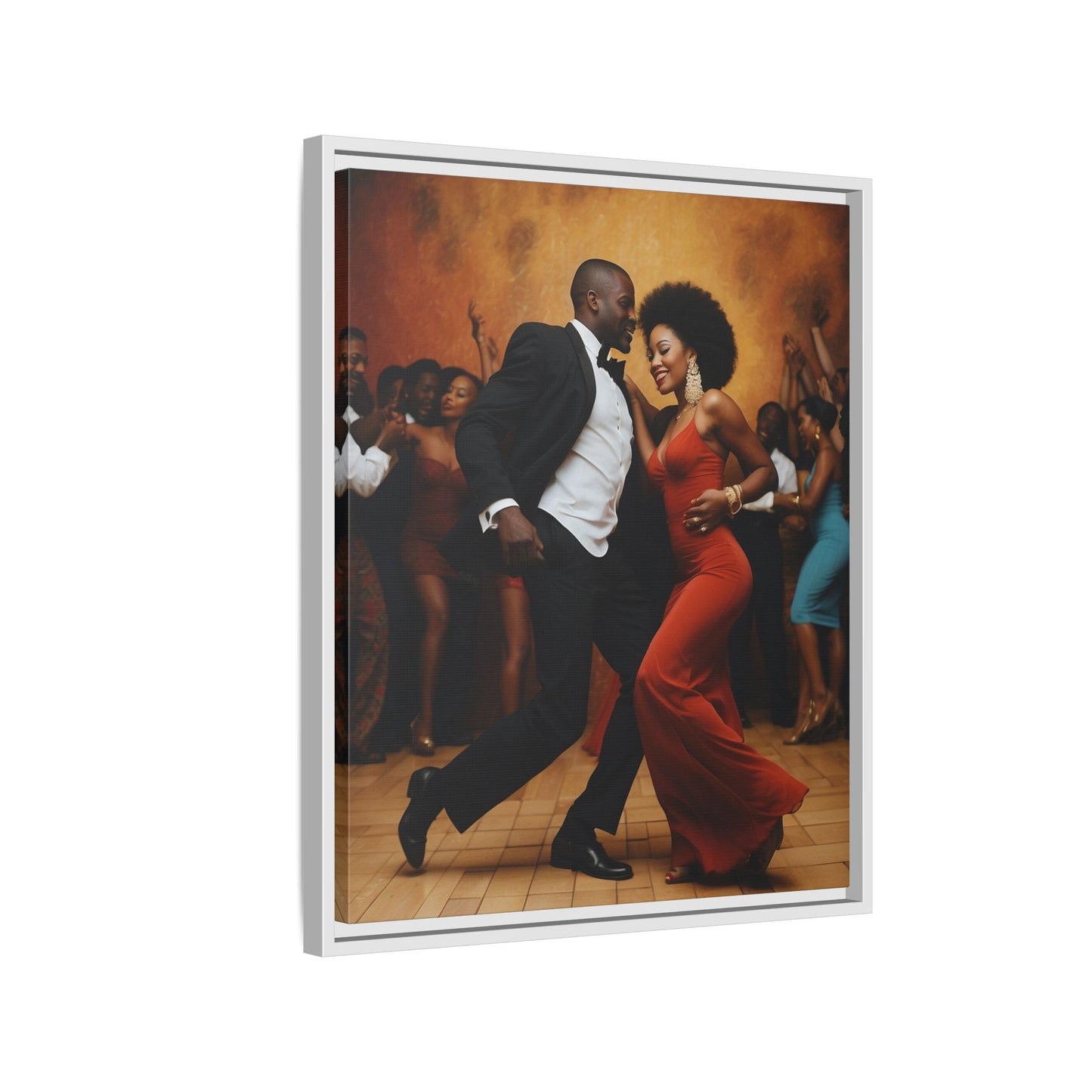 Matte Canvas, Framed (Multi-color)