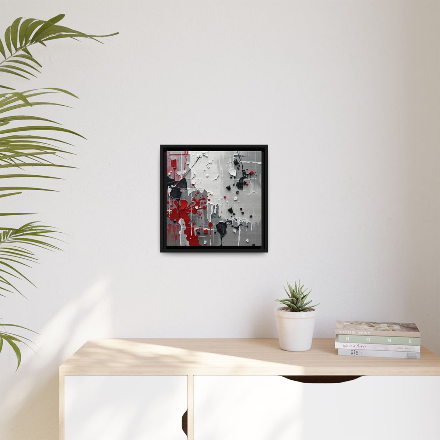 Matte Canvas, Framed (Multi-color)