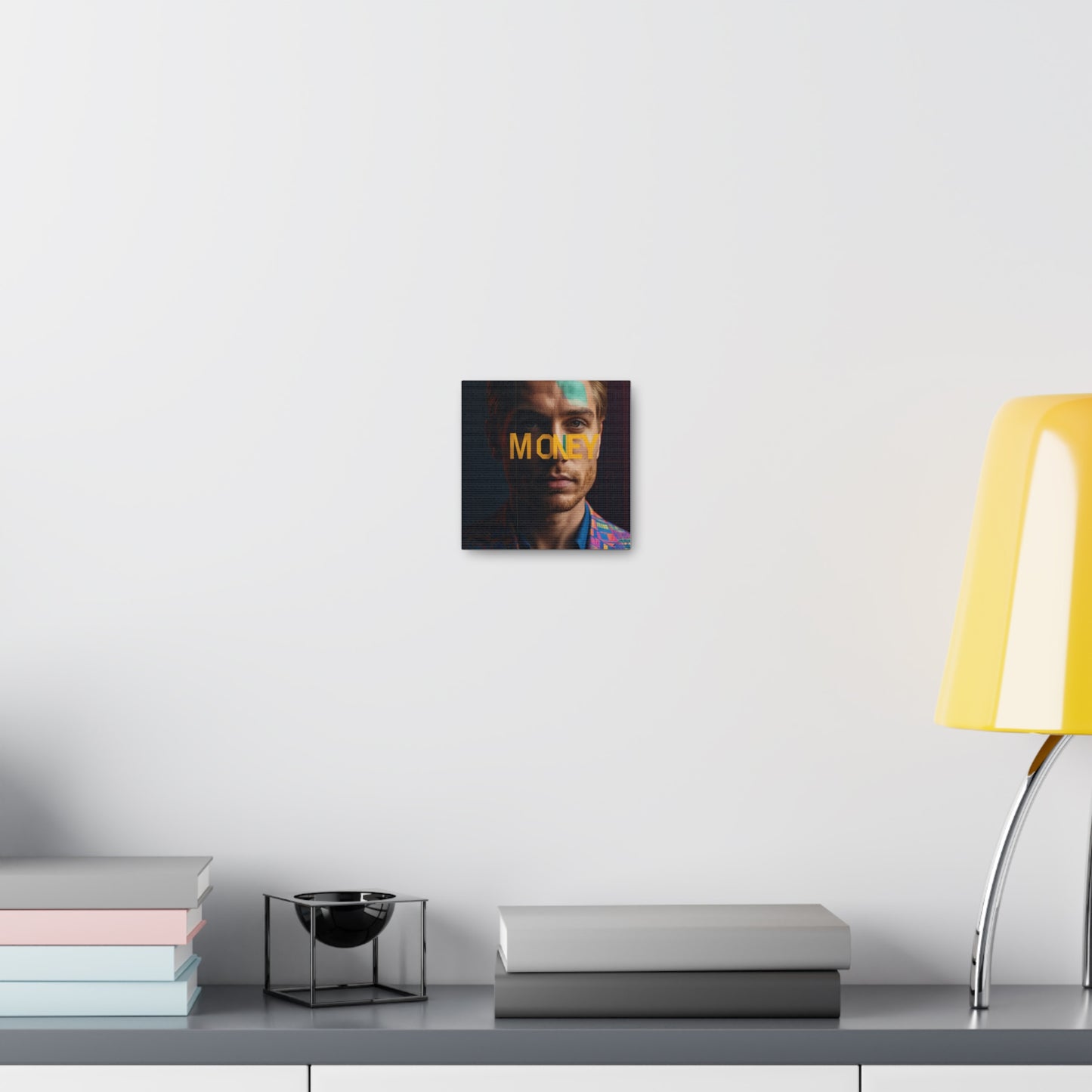Inspirational Canvas Gallery Wrap - 'MONEY' Wall Art for Modern Spaces