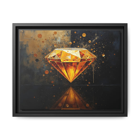 Matte Canvas, Framed (Multi-color)