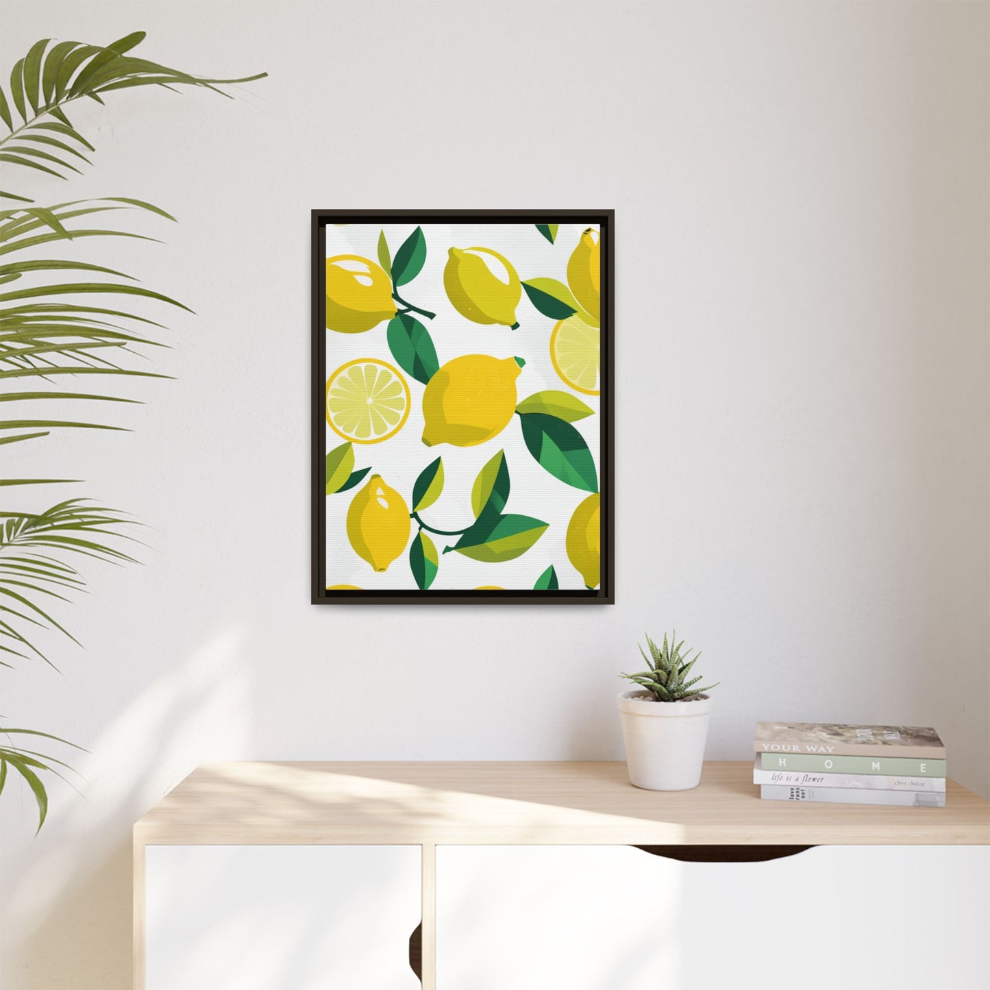 Matte Canvas, Framed (Multi-color)