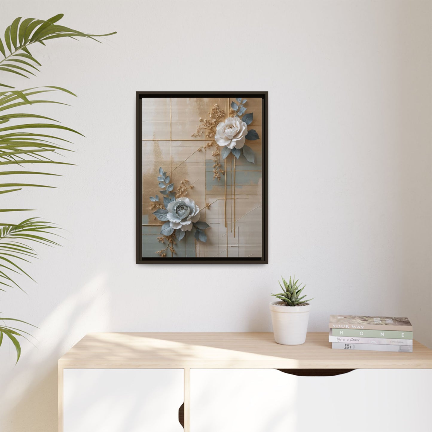 Matte Canvas, Framed (Multi-color)