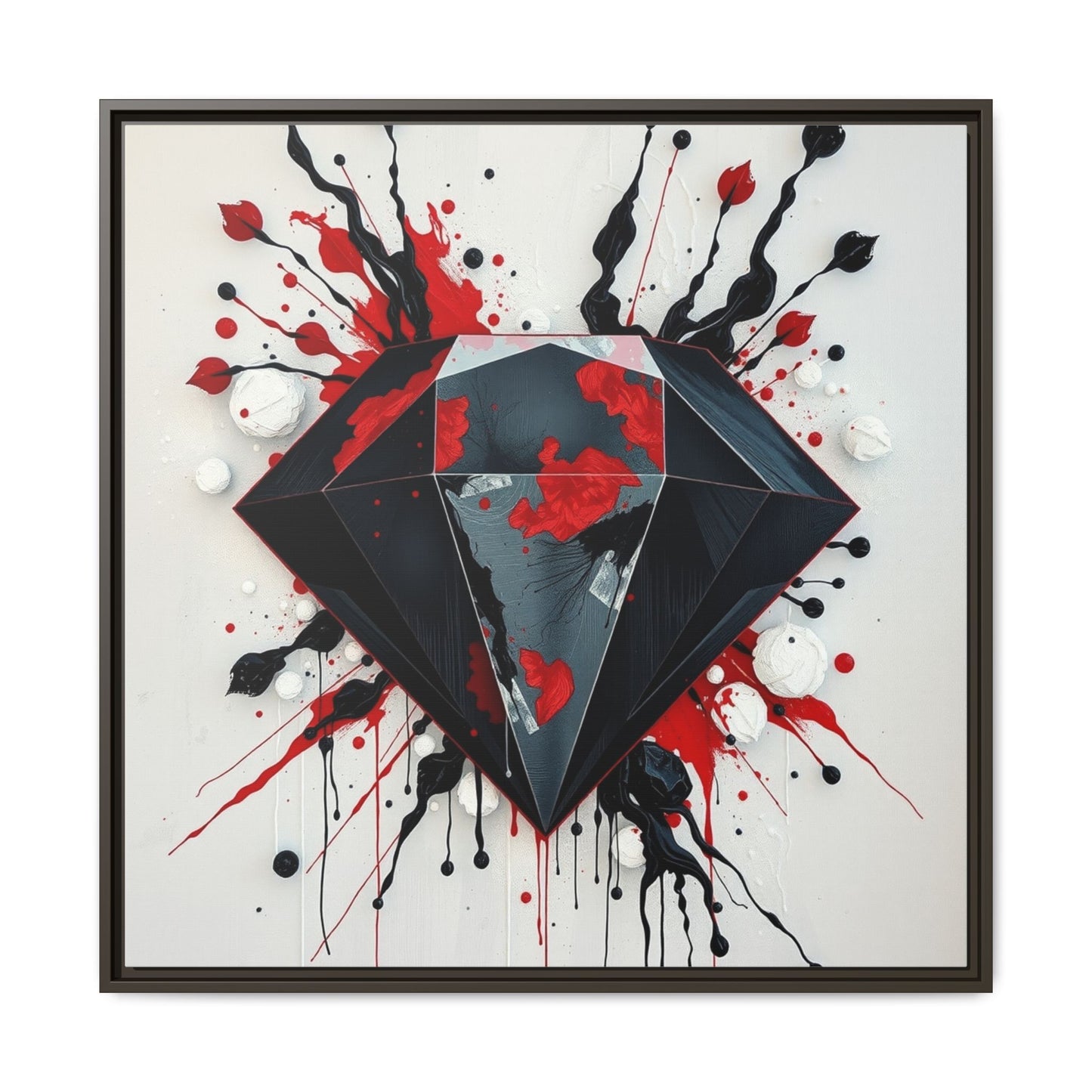 Matte Canvas, Framed (Multi-color)