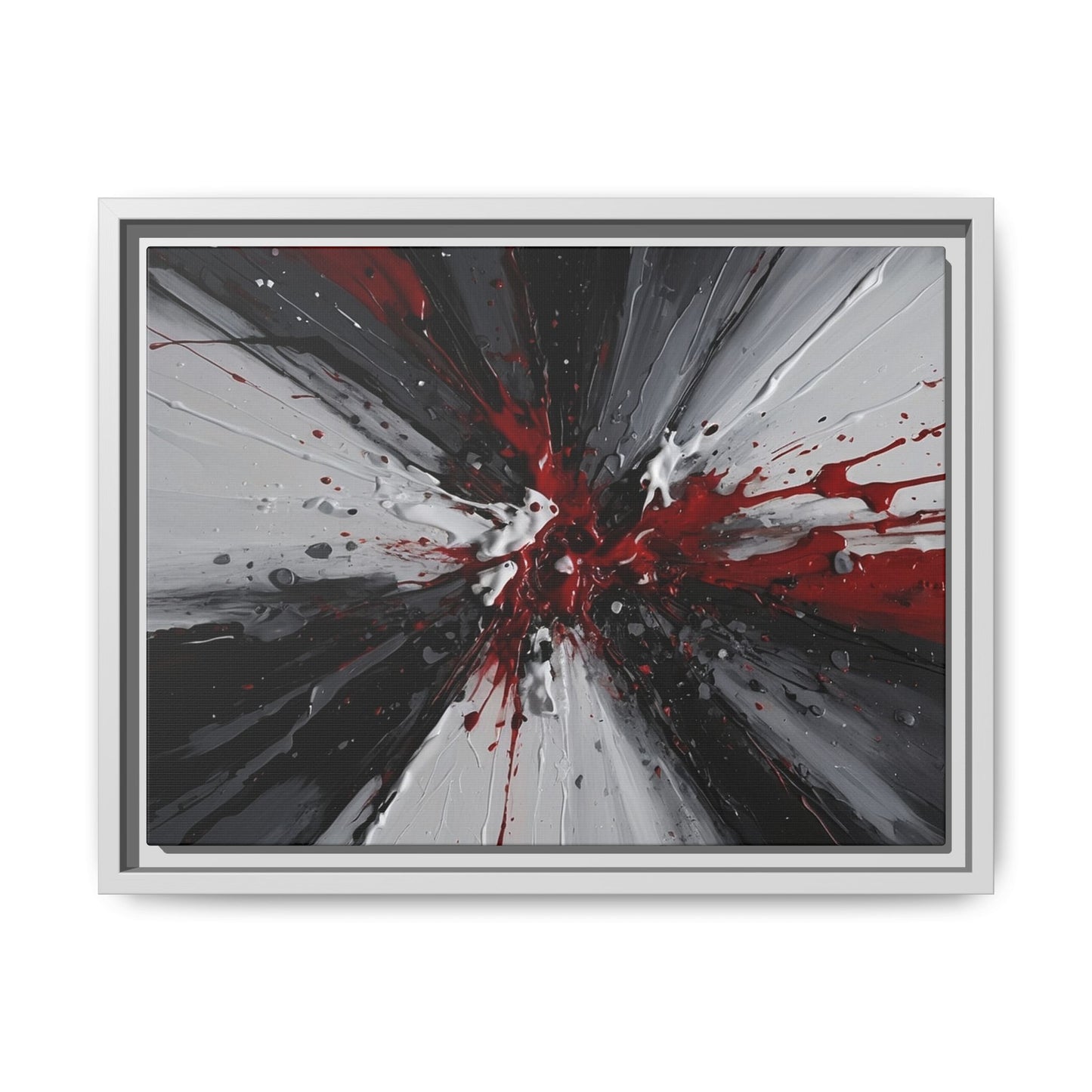 Matte Canvas, Framed (Multi-color)