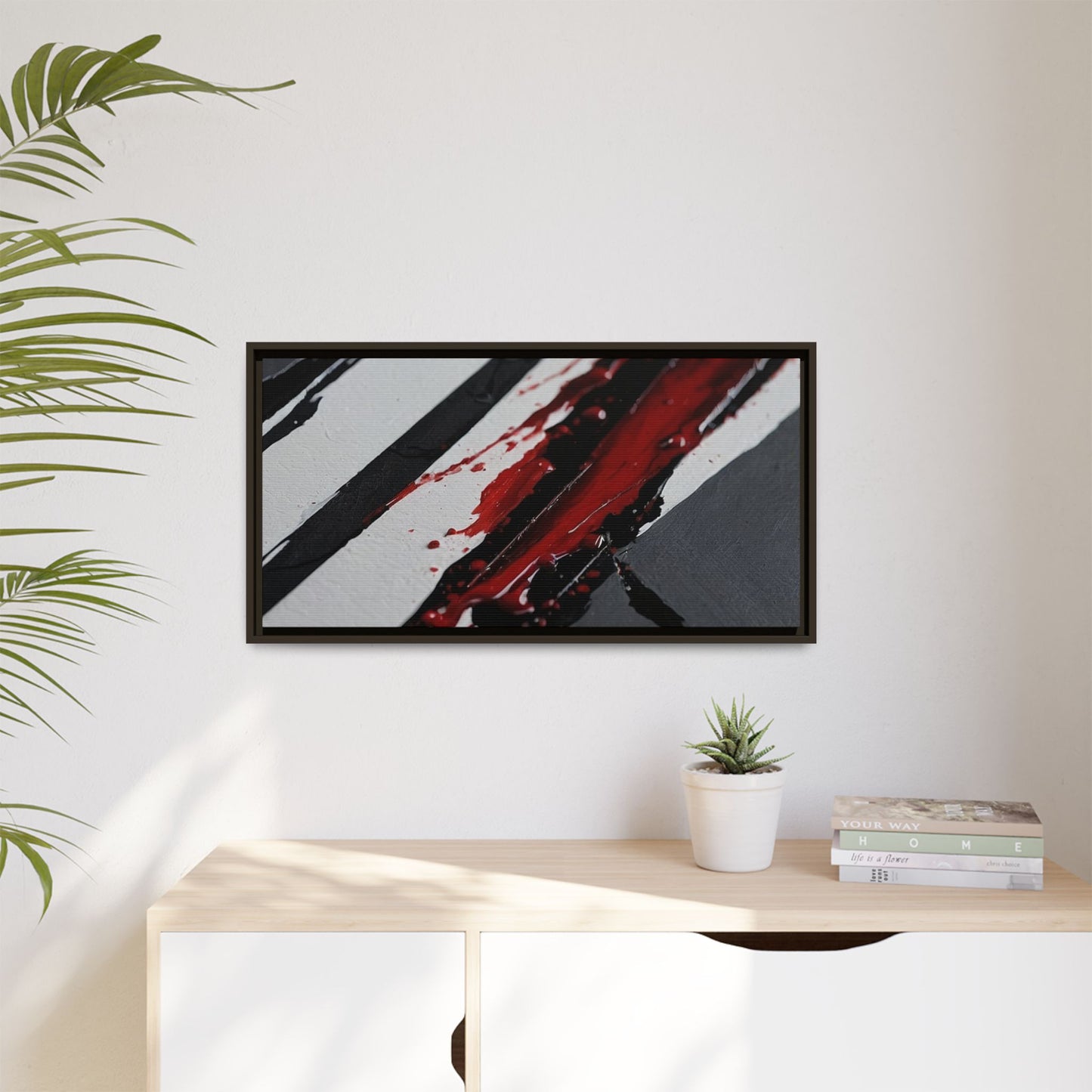 Matte Canvas, Framed (Multi-color)