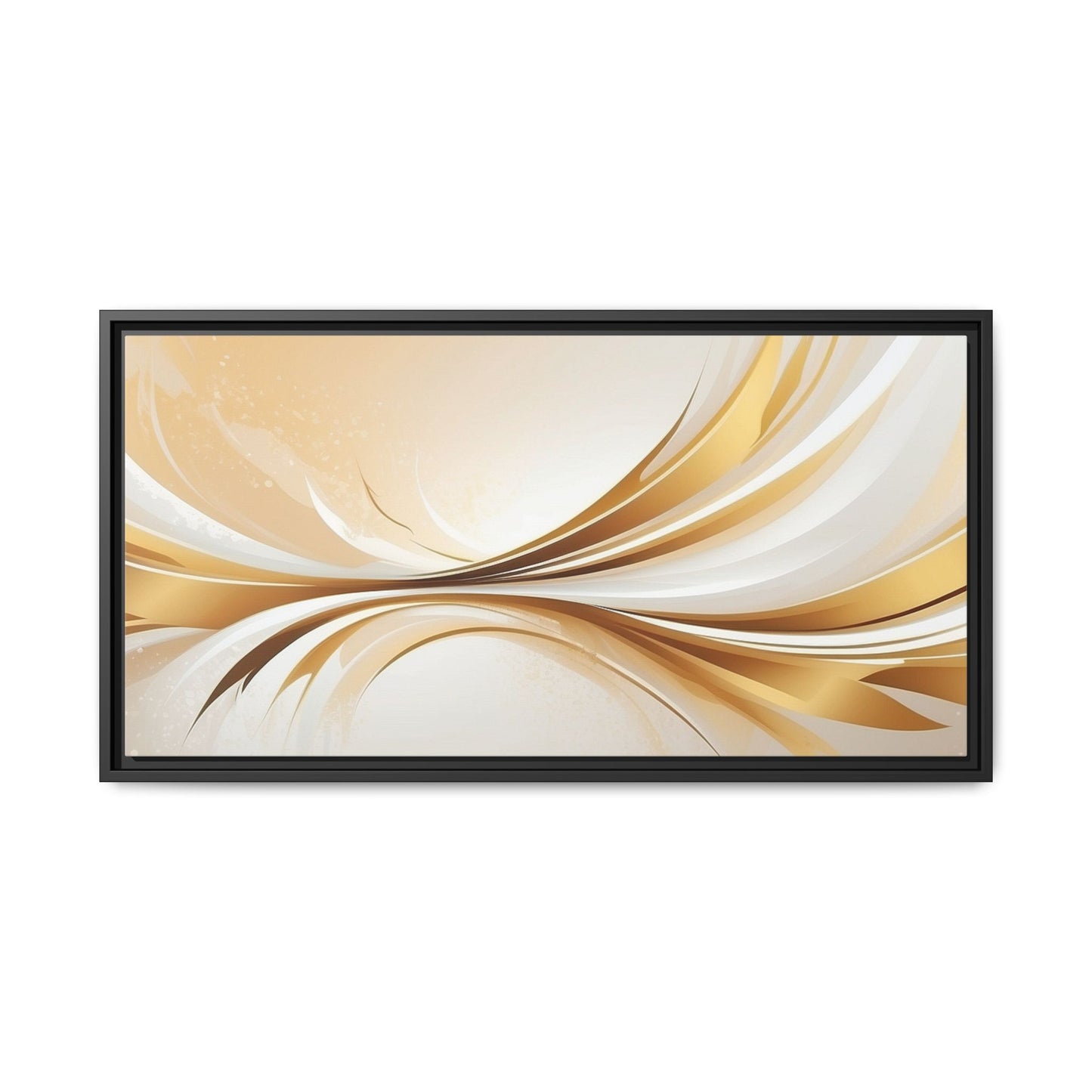 Modern Abstract Wall Art - Framed Matte Canvas Decor