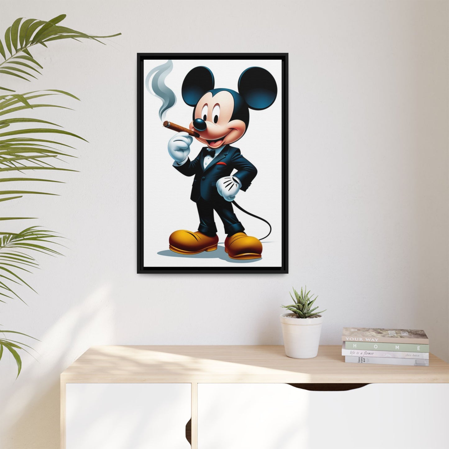 Matte Canvas, Framed (Multi-color)