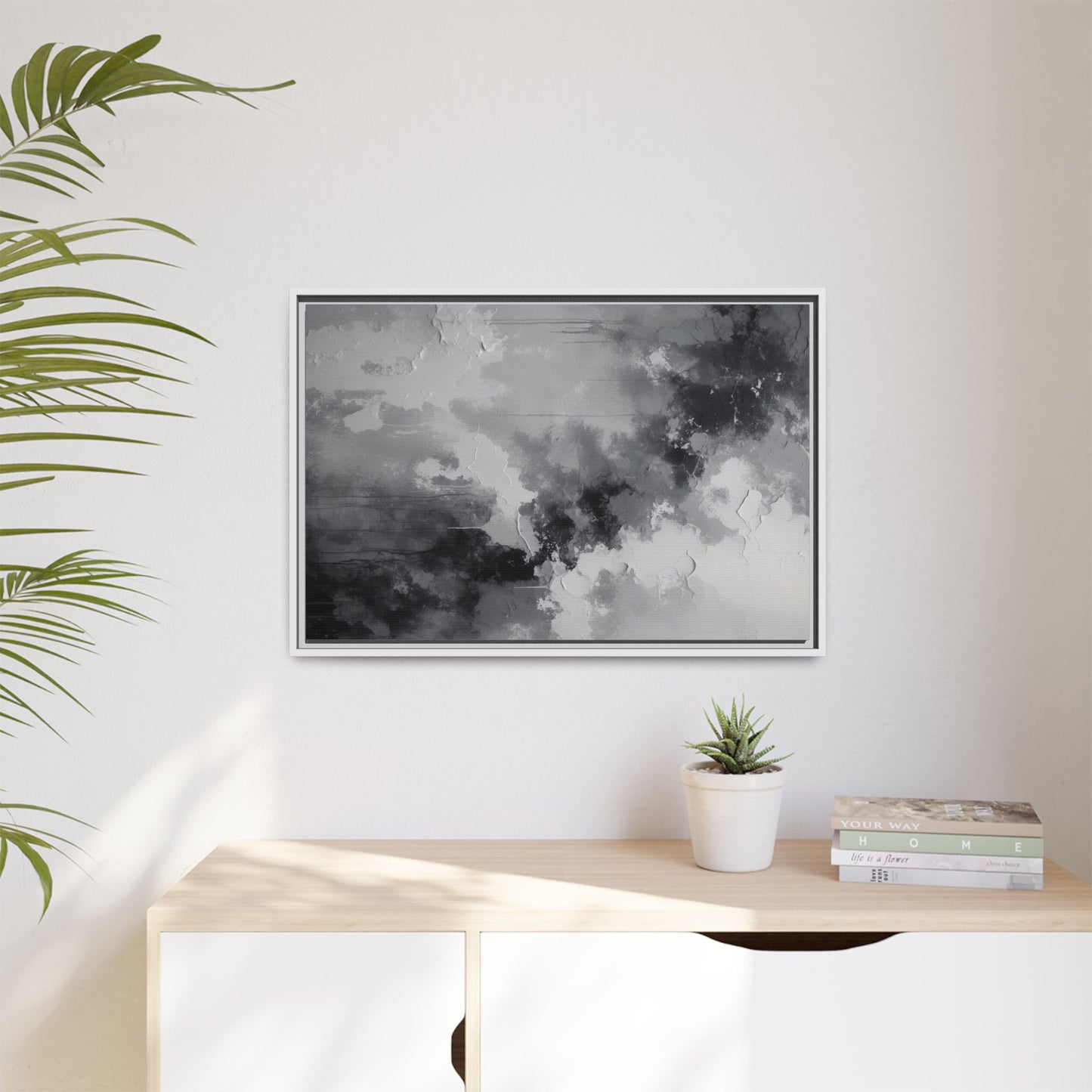Matte Canvas, Framed (Multi-color)