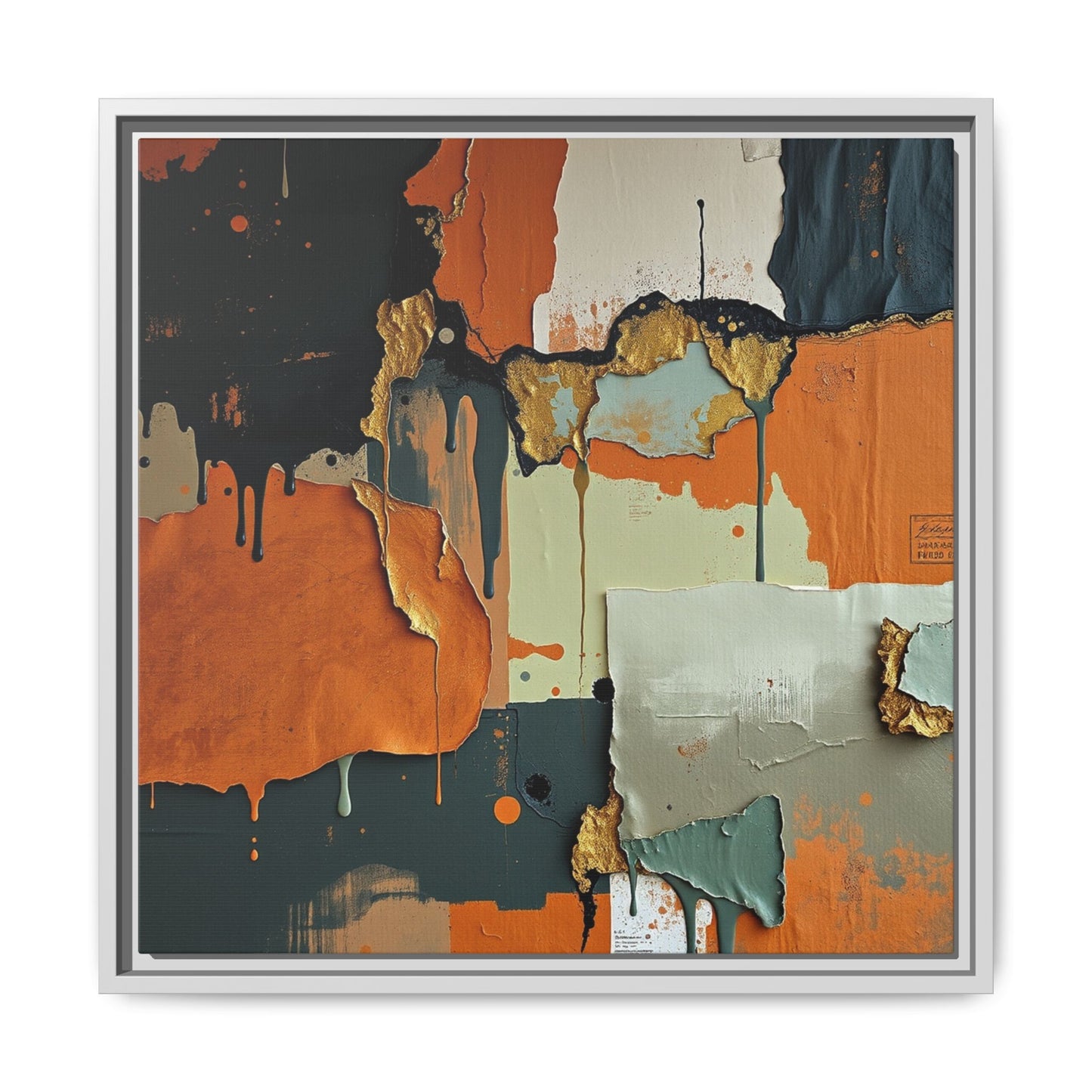 Matte Canvas, Framed (Multi-color)