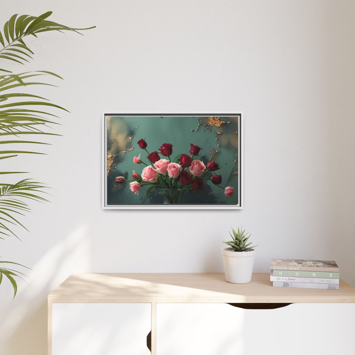Matte Canvas, Framed (Multi-color)