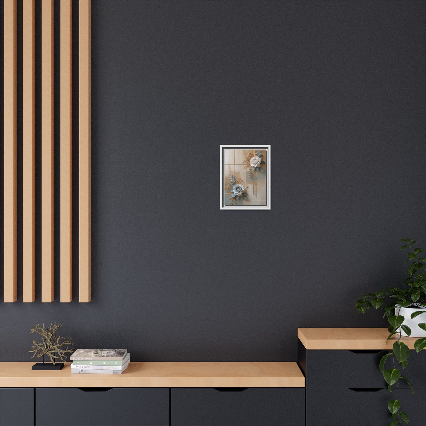Matte Canvas, Framed (Multi-color)