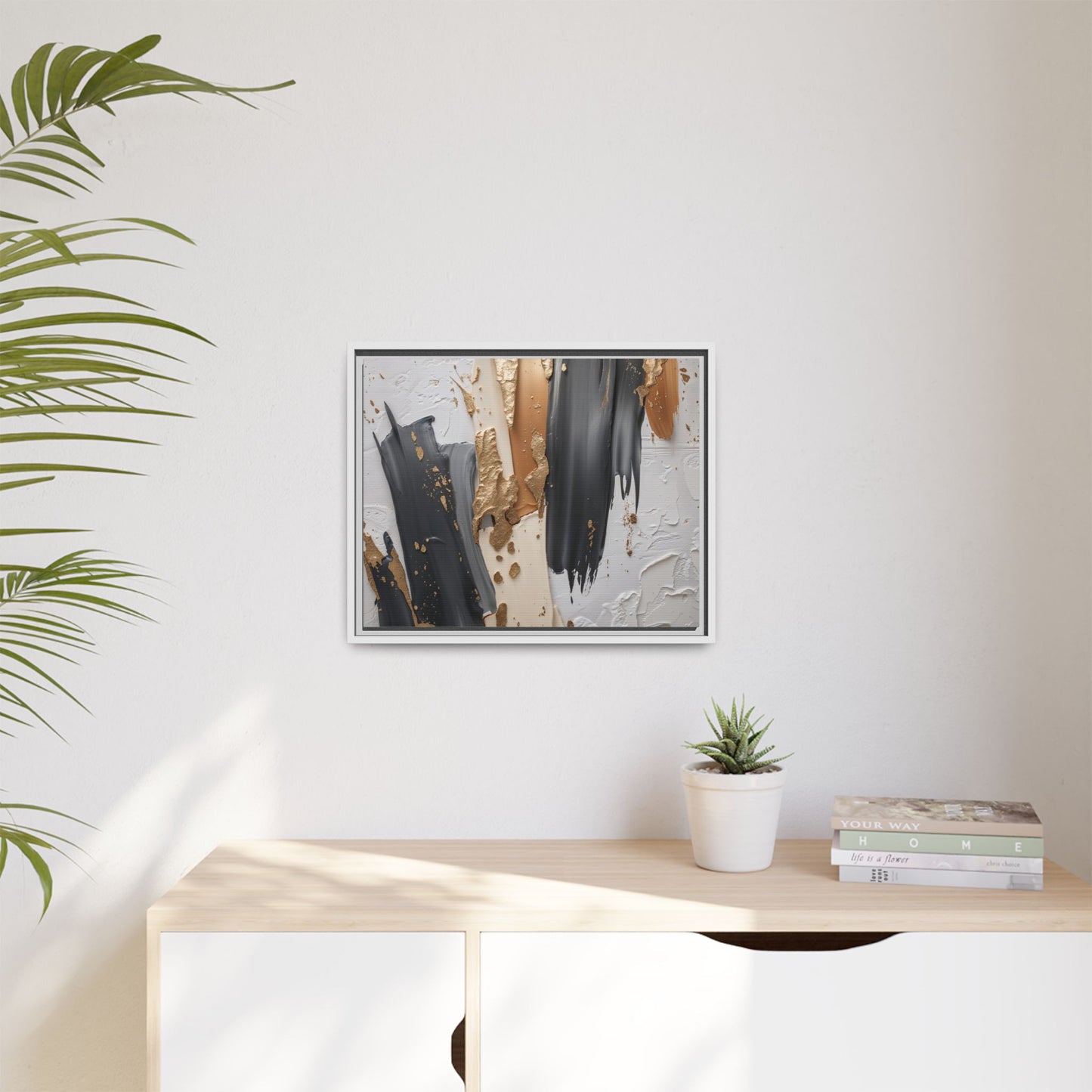 Matte Canvas, Framed (Multi-color)