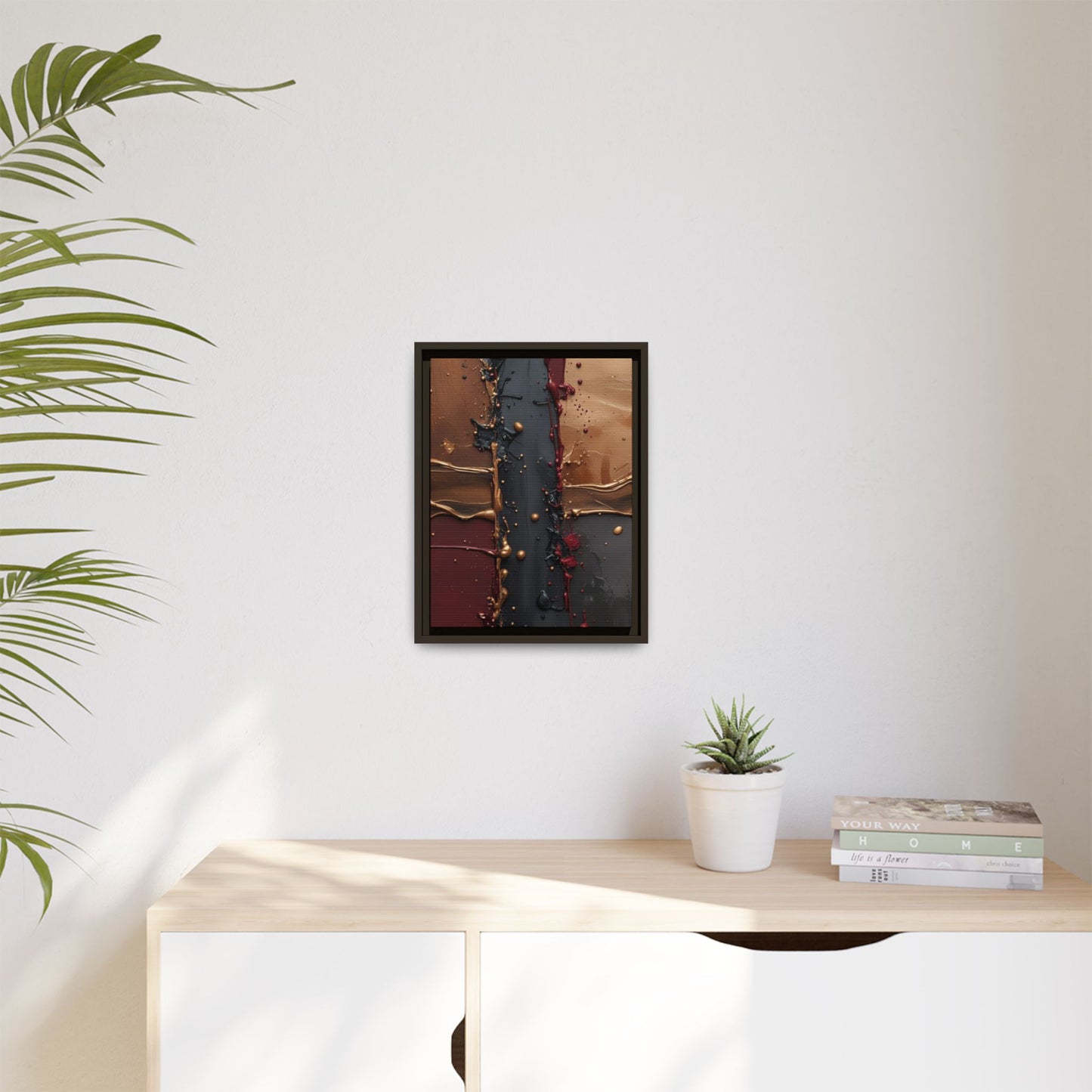 Matte Canvas, Framed (Multi-color)