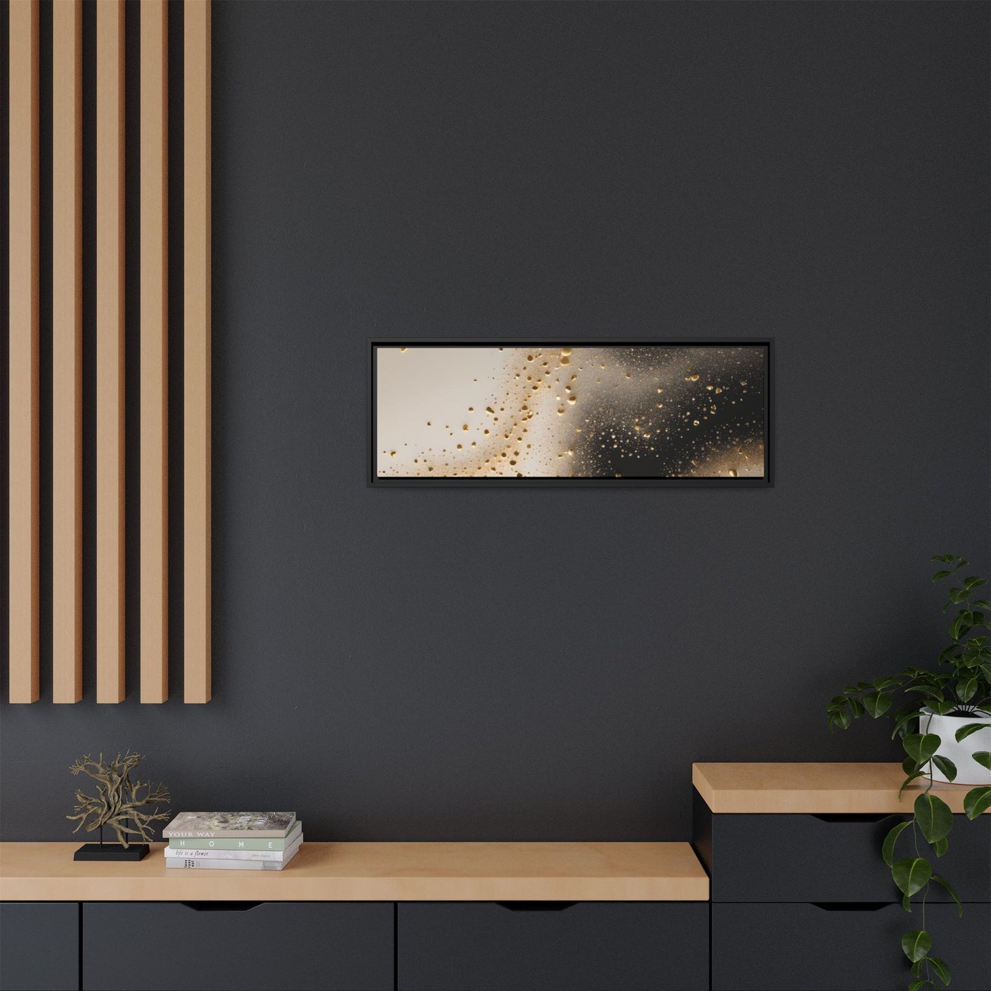 Matte Canvas, Framed (Multi-color)