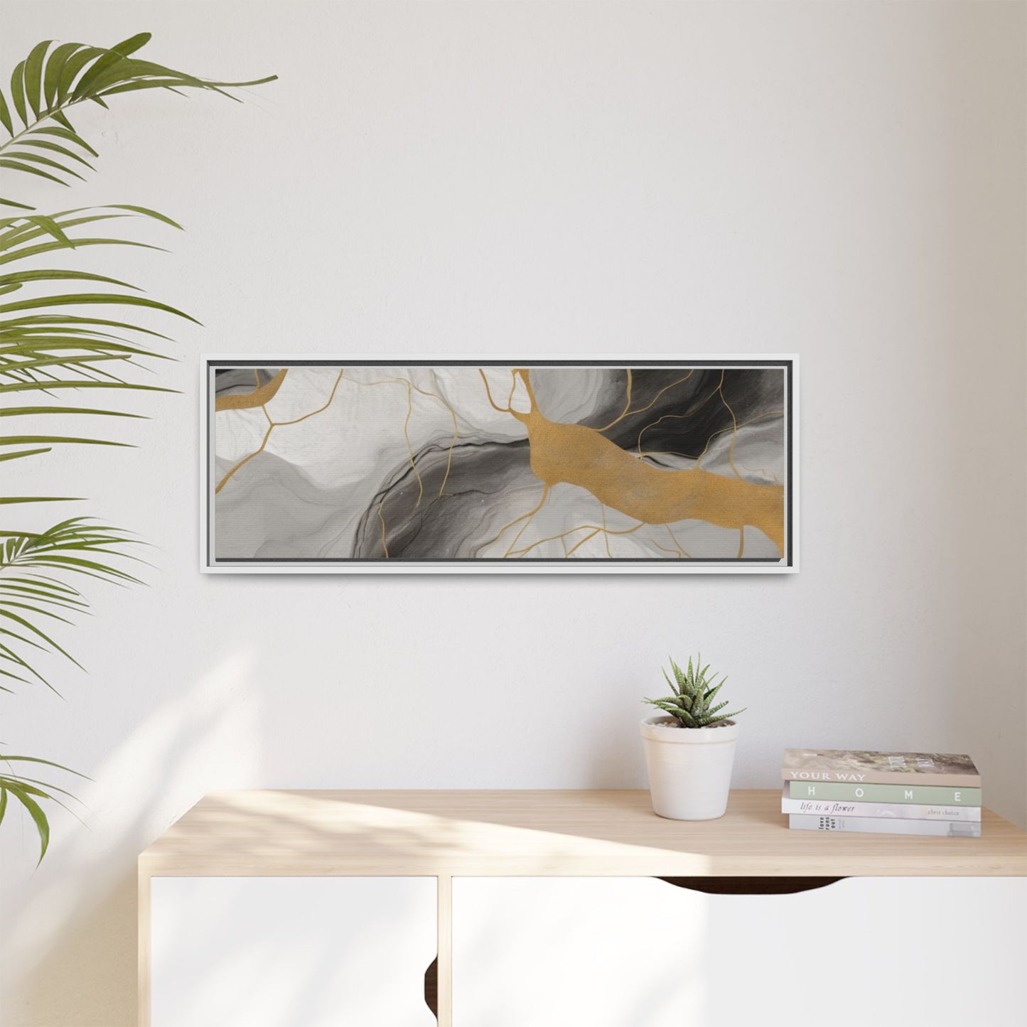 Matte Canvas, Framed (Multi-color)