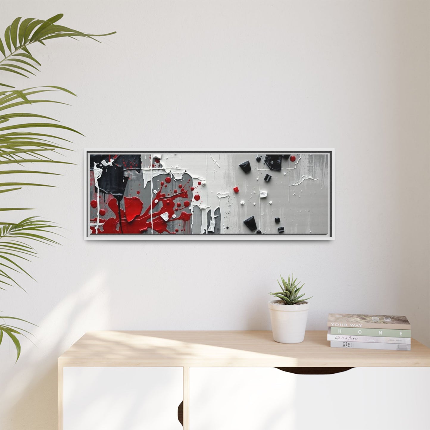 Matte Canvas, Framed (Multi-color)