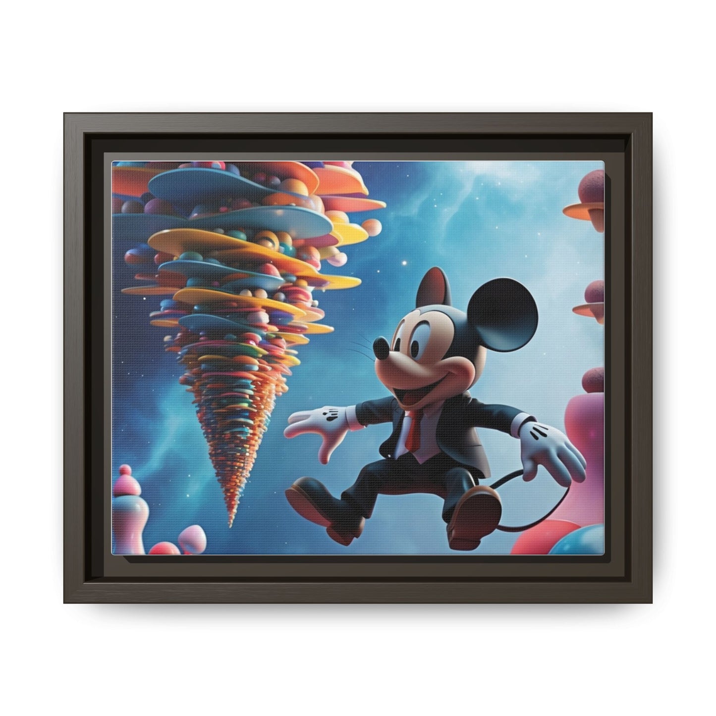 Matte Canvas, Framed (Multi-color)