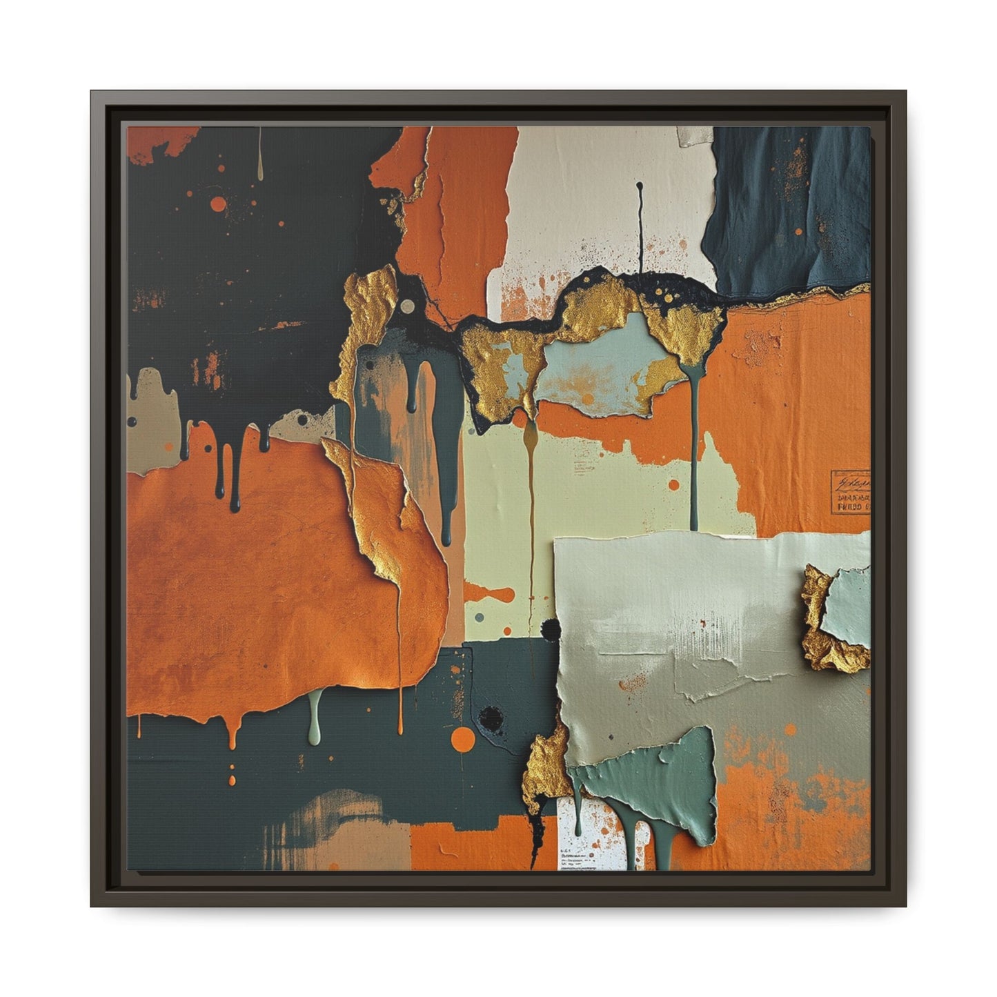 Matte Canvas, Framed (Multi-color)