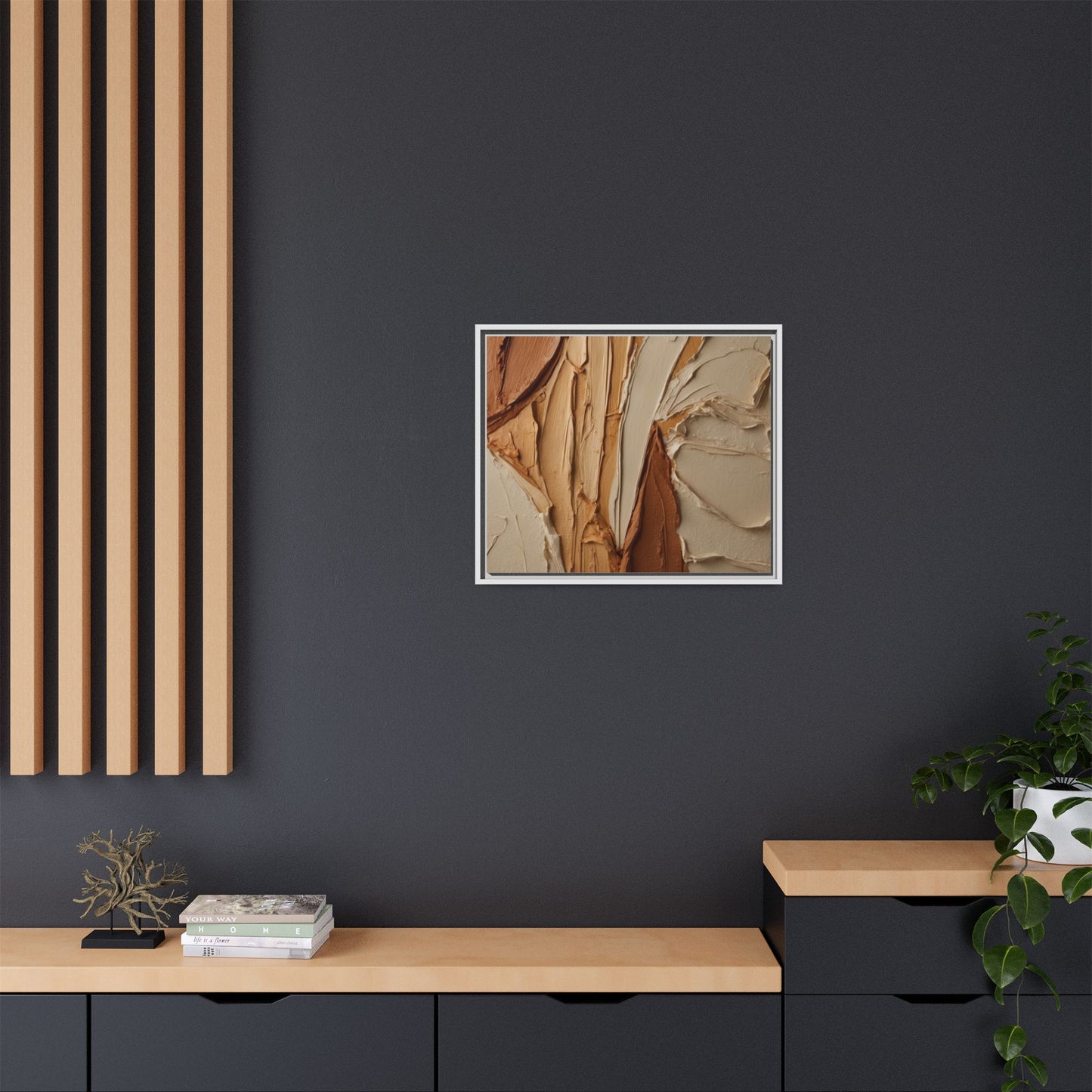 Matte Canvas, Framed (Multi-color)