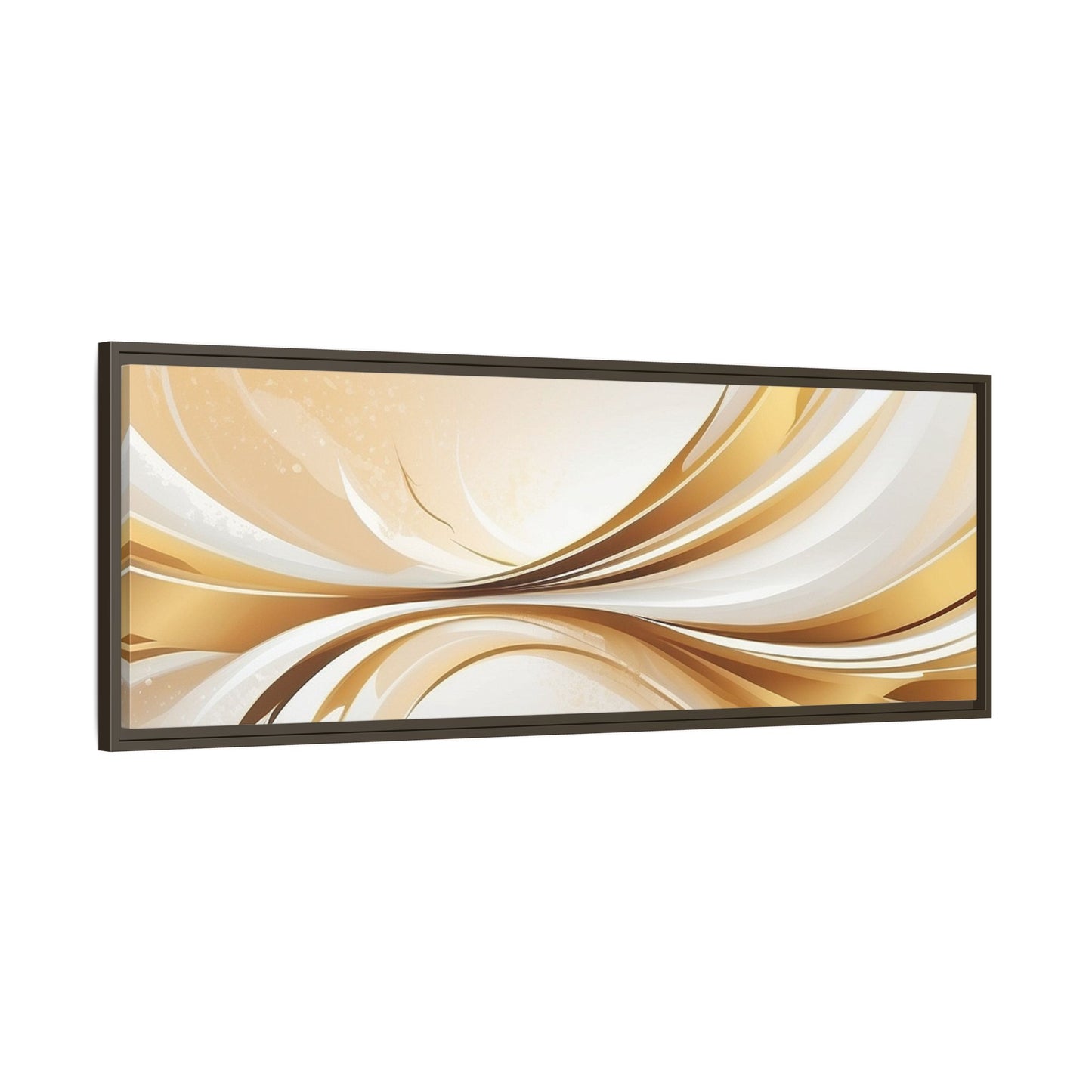 Modern Abstract Wall Art - Framed Matte Canvas Decor
