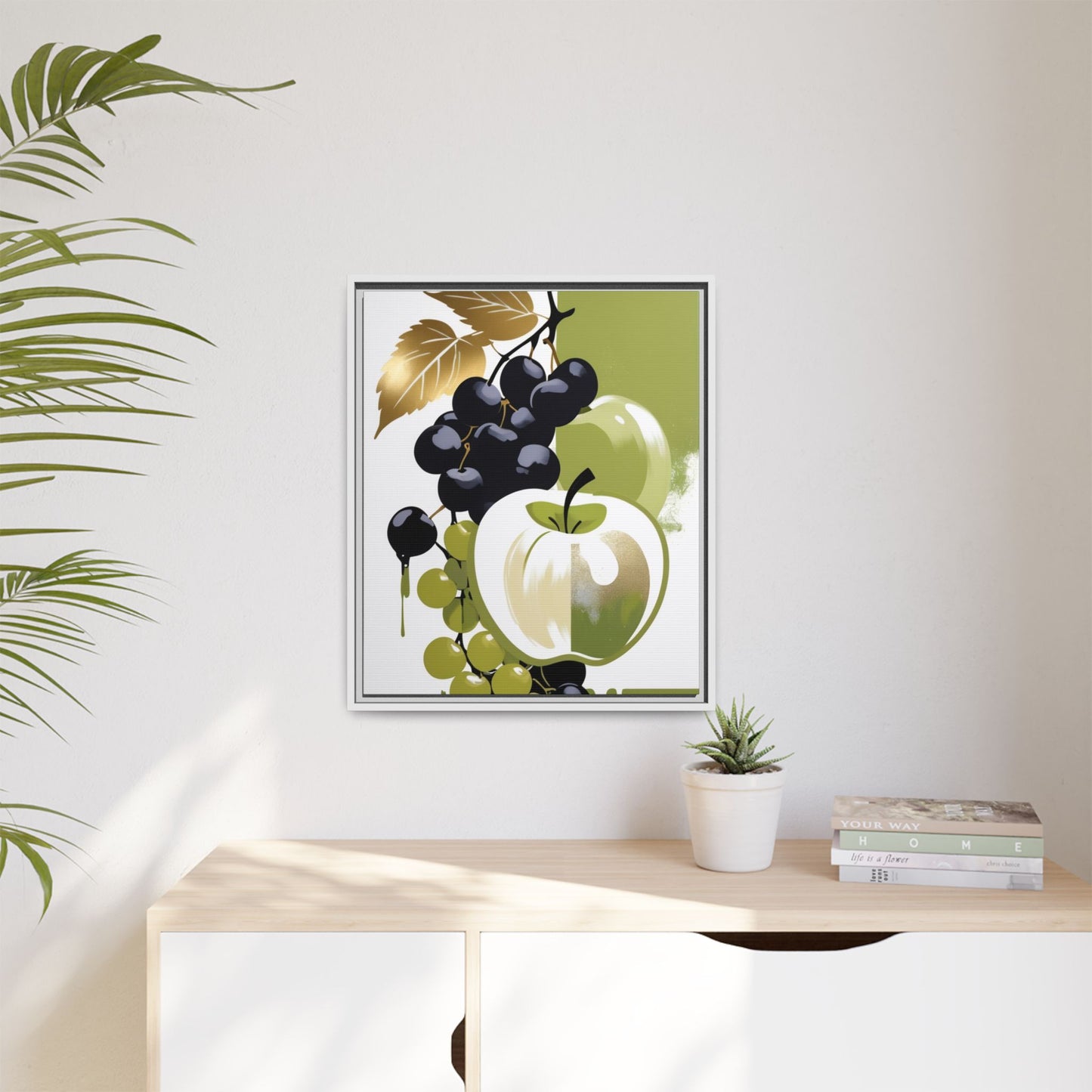 Matte Canvas, Framed (Multi-color)