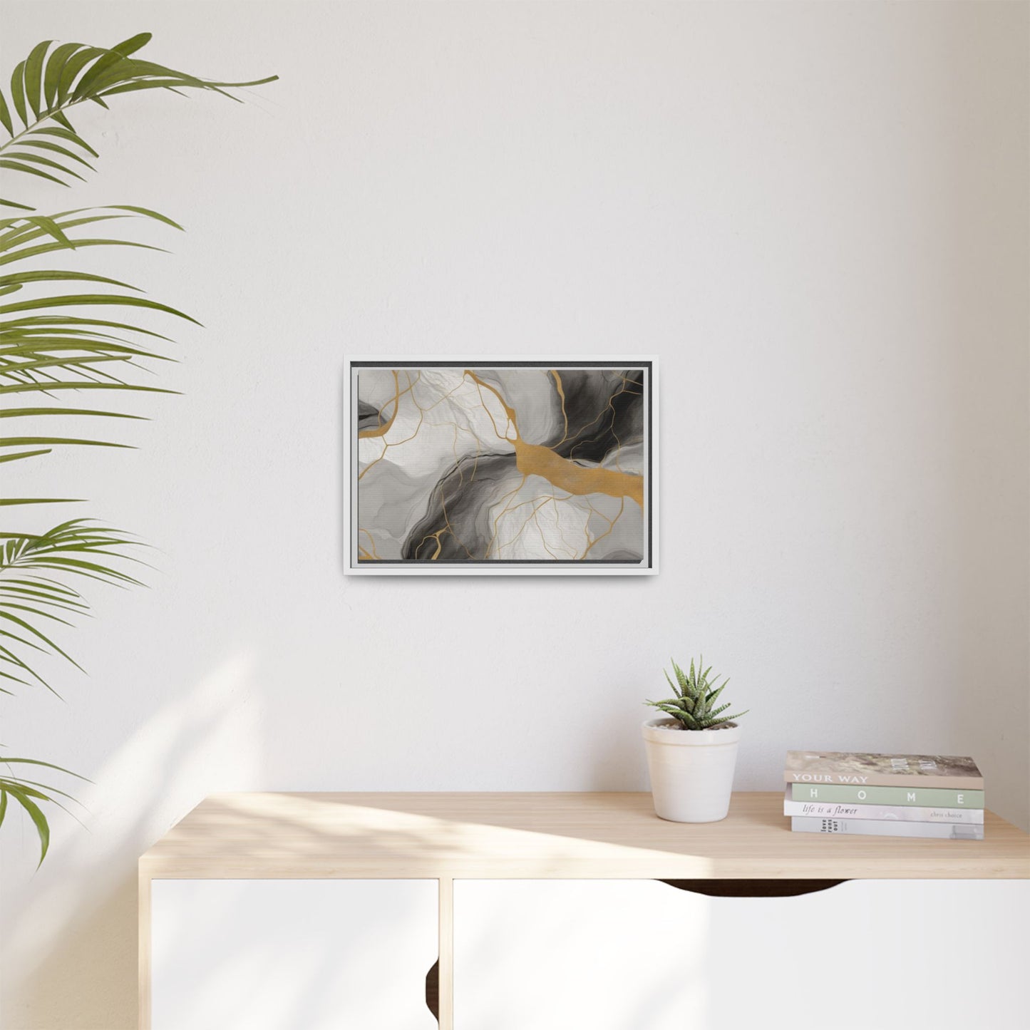 Matte Canvas, Framed (Multi-color)