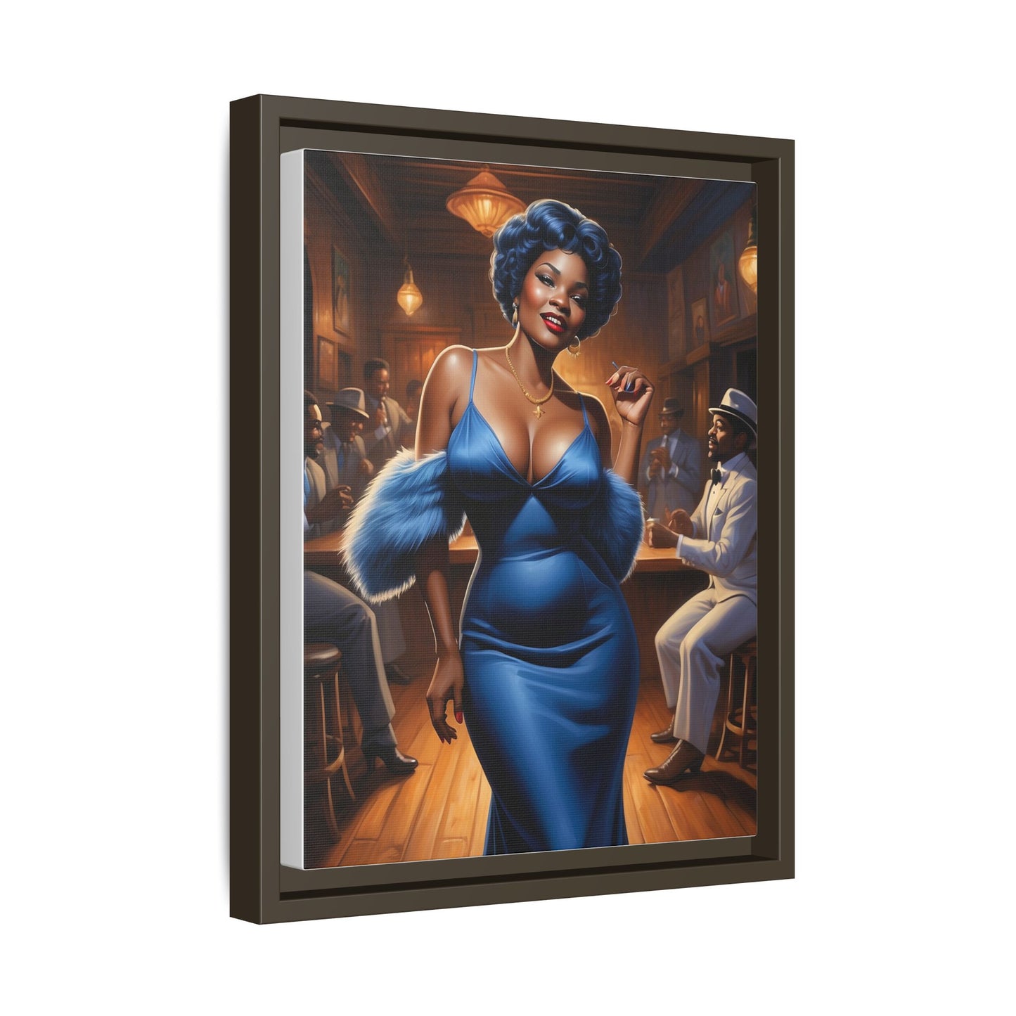 Matte Canvas, Framed (Multi-color)