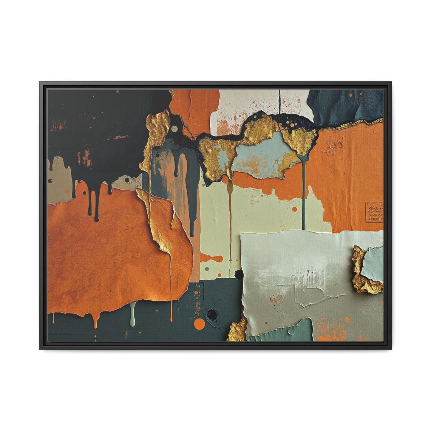 Matte Canvas, Framed (Multi-color)