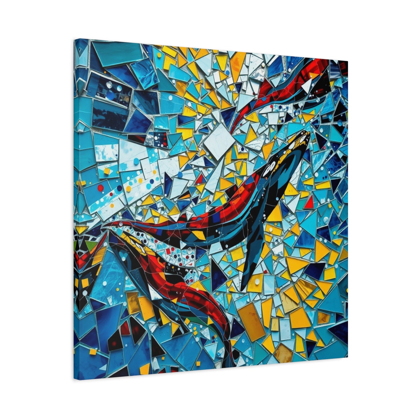 Tides of Glass: The Dance of Koi