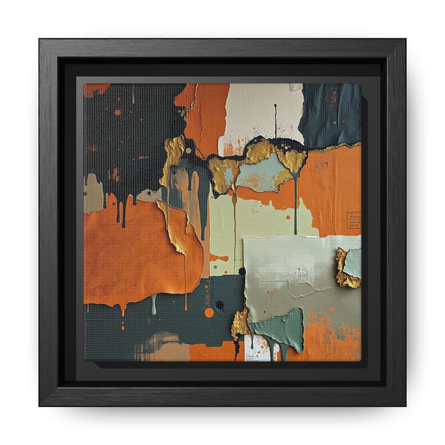 Matte Canvas, Framed (Multi-color)