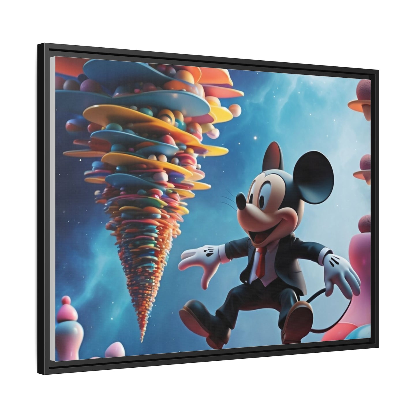 Matte Canvas, Framed (Multi-color)