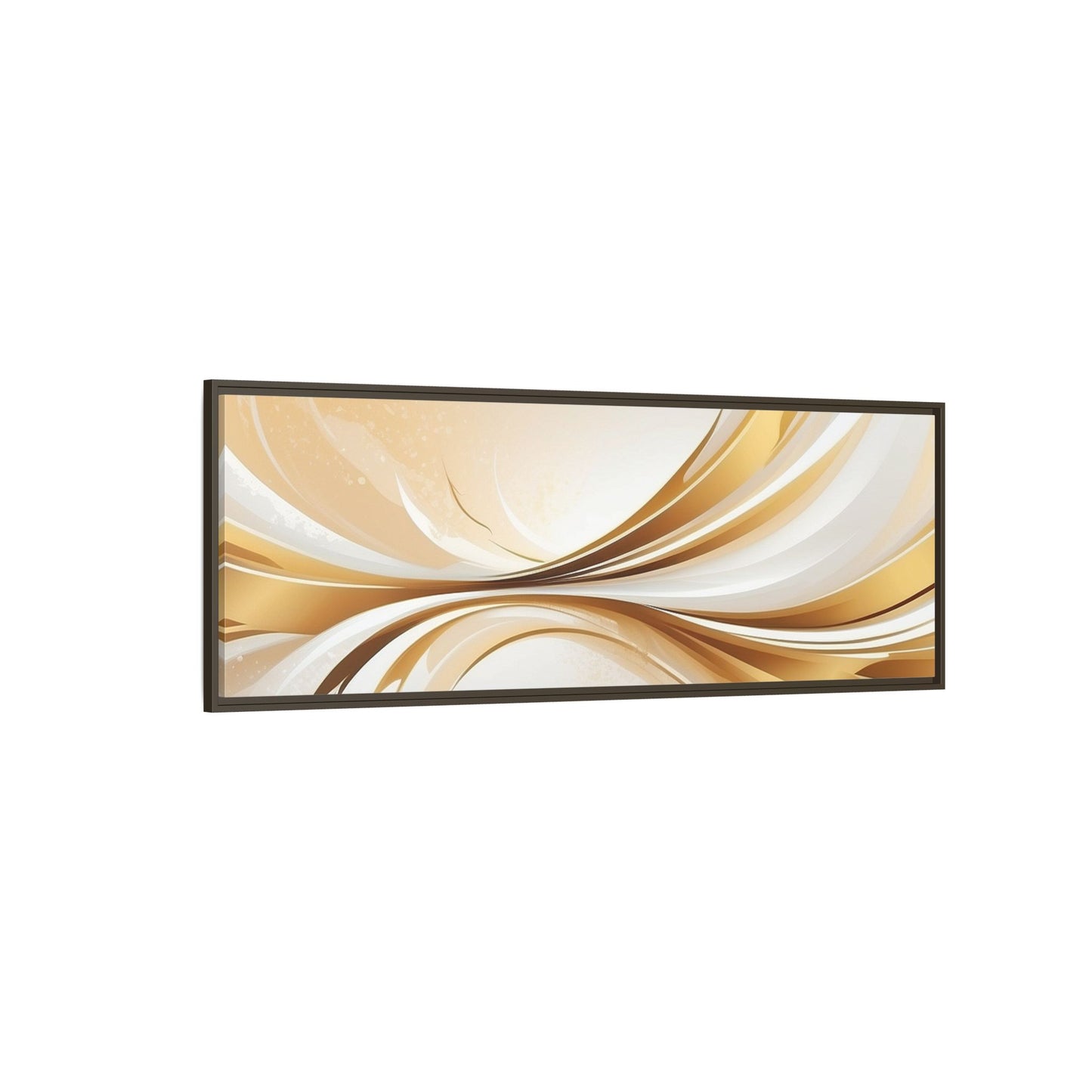 Modern Abstract Wall Art - Framed Matte Canvas Decor