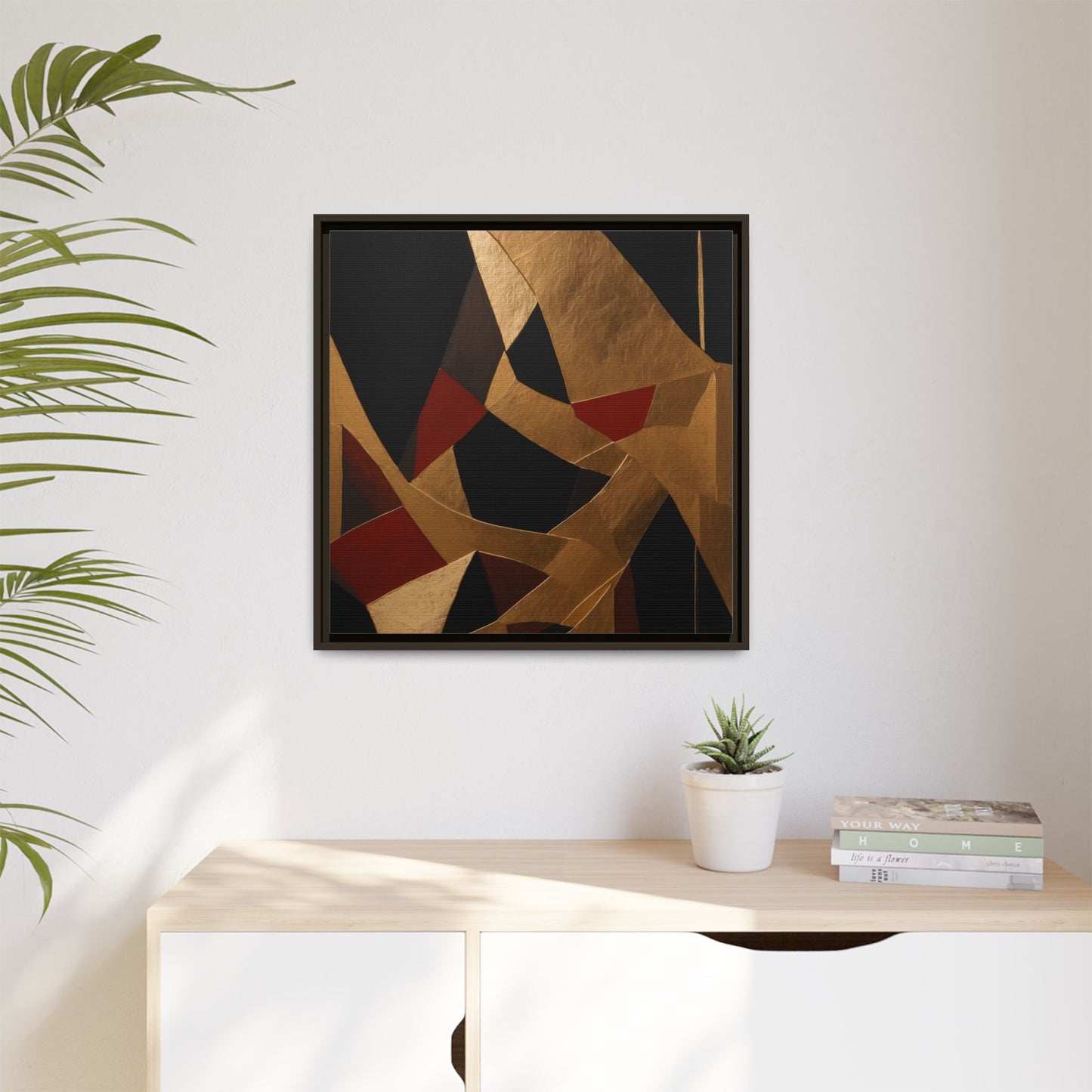 Matte Canvas, Framed (Multi-color)