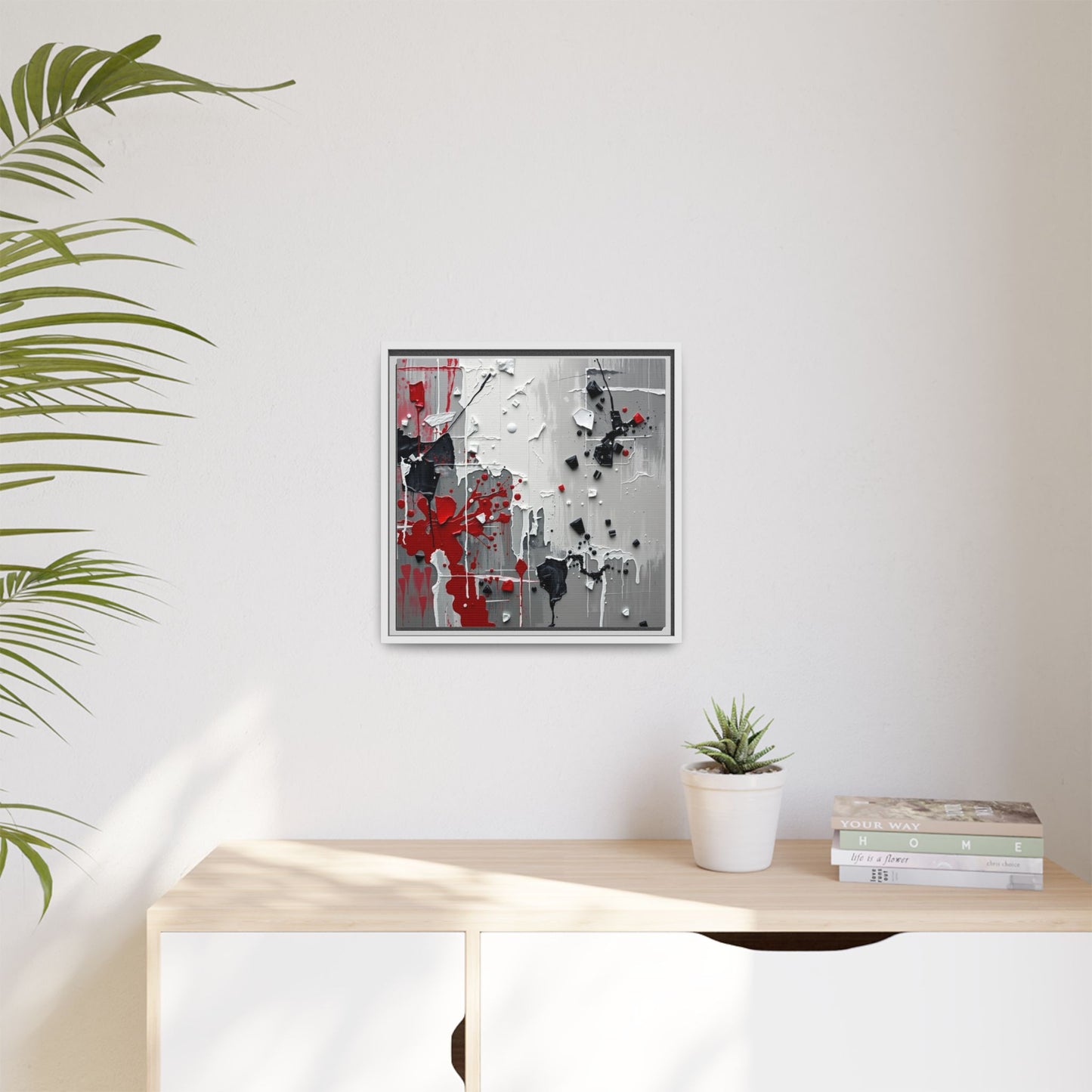 Matte Canvas, Framed (Multi-color)