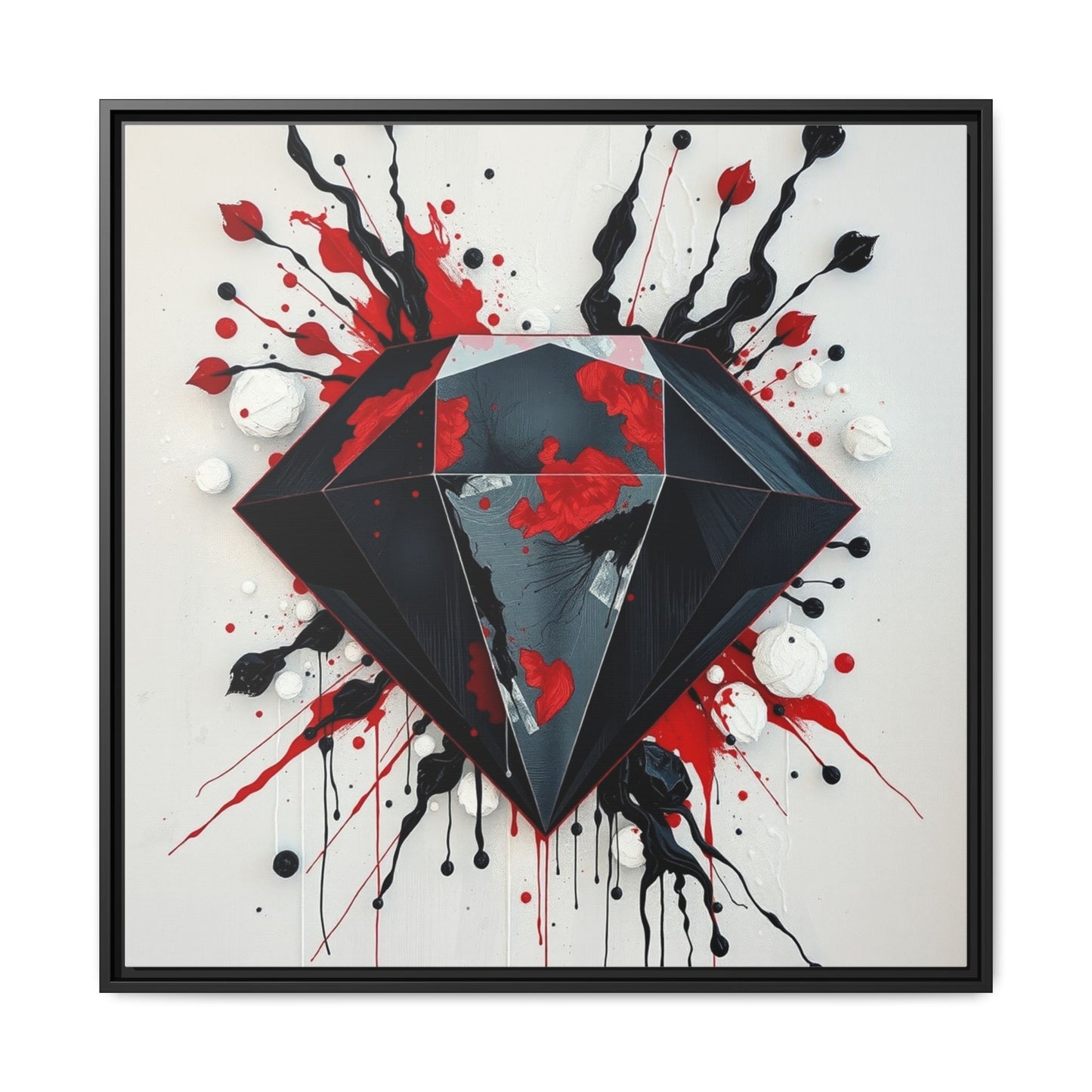 Matte Canvas, Framed (Multi-color)