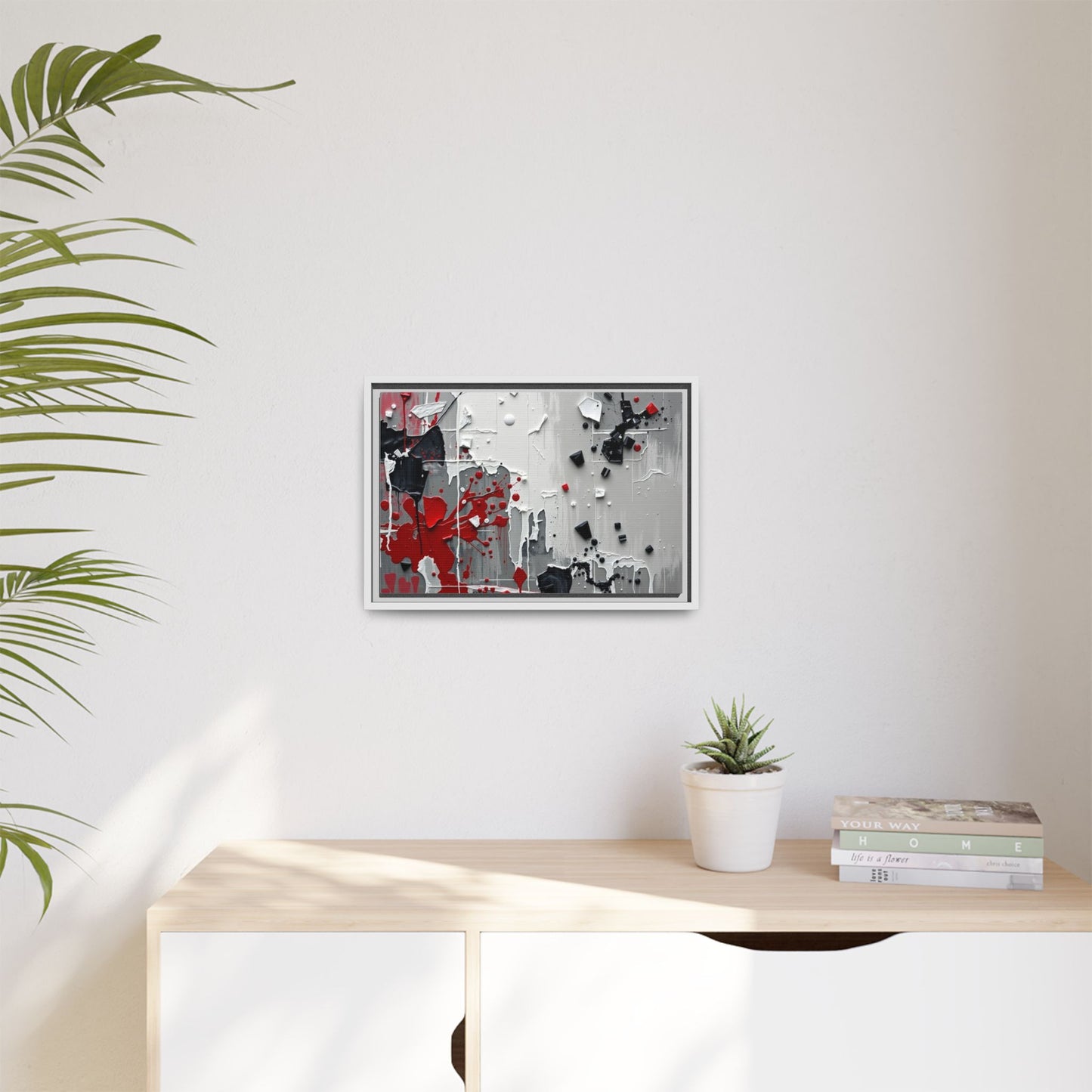 Matte Canvas, Framed (Multi-color)