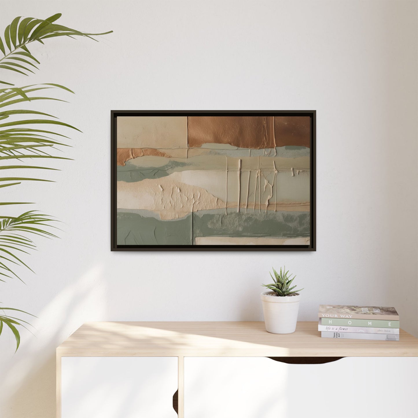 Matte Canvas, Framed (Multi-color)