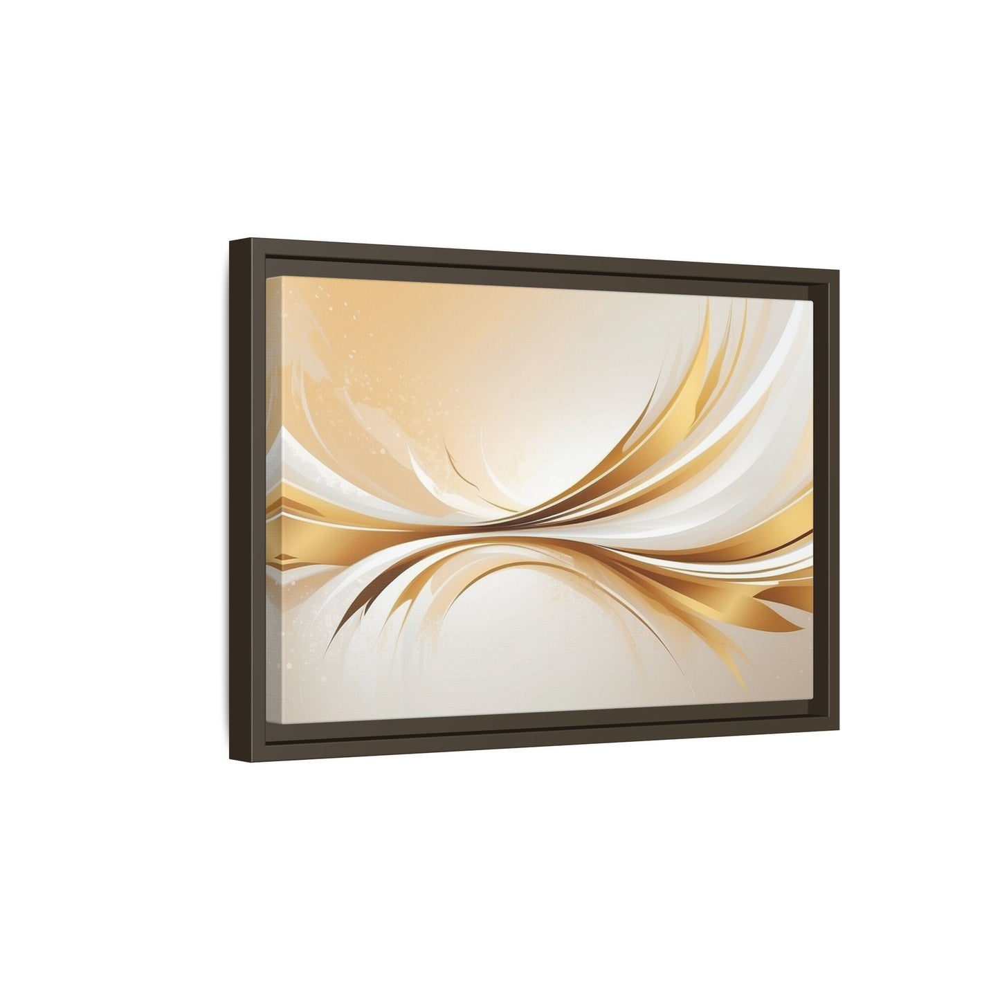 Modern Abstract Wall Art - Framed Matte Canvas Decor