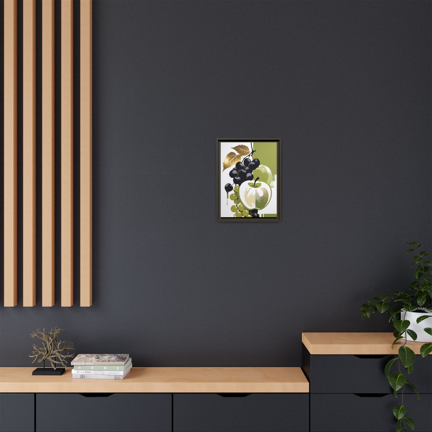 Matte Canvas, Framed (Multi-color)