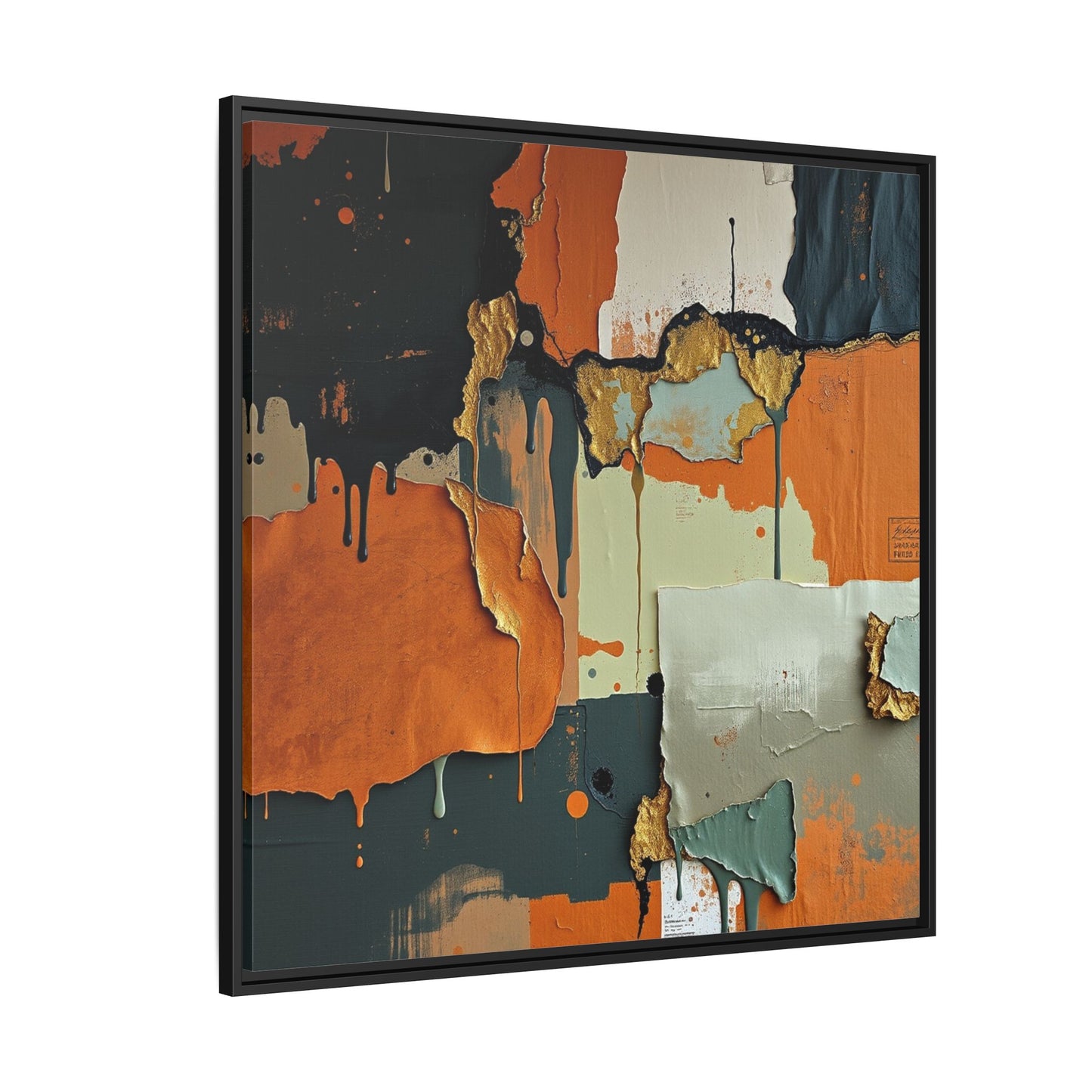Matte Canvas, Framed (Multi-color)