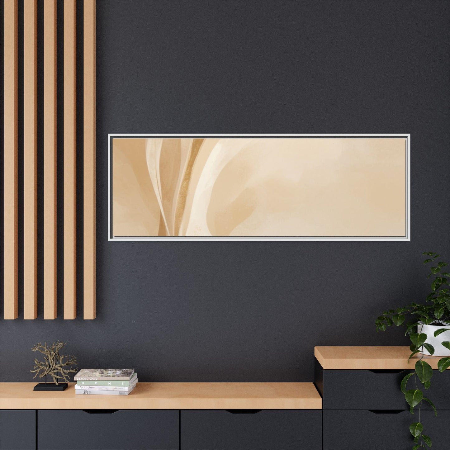 Matte Canvas, Framed (Multi-color)
