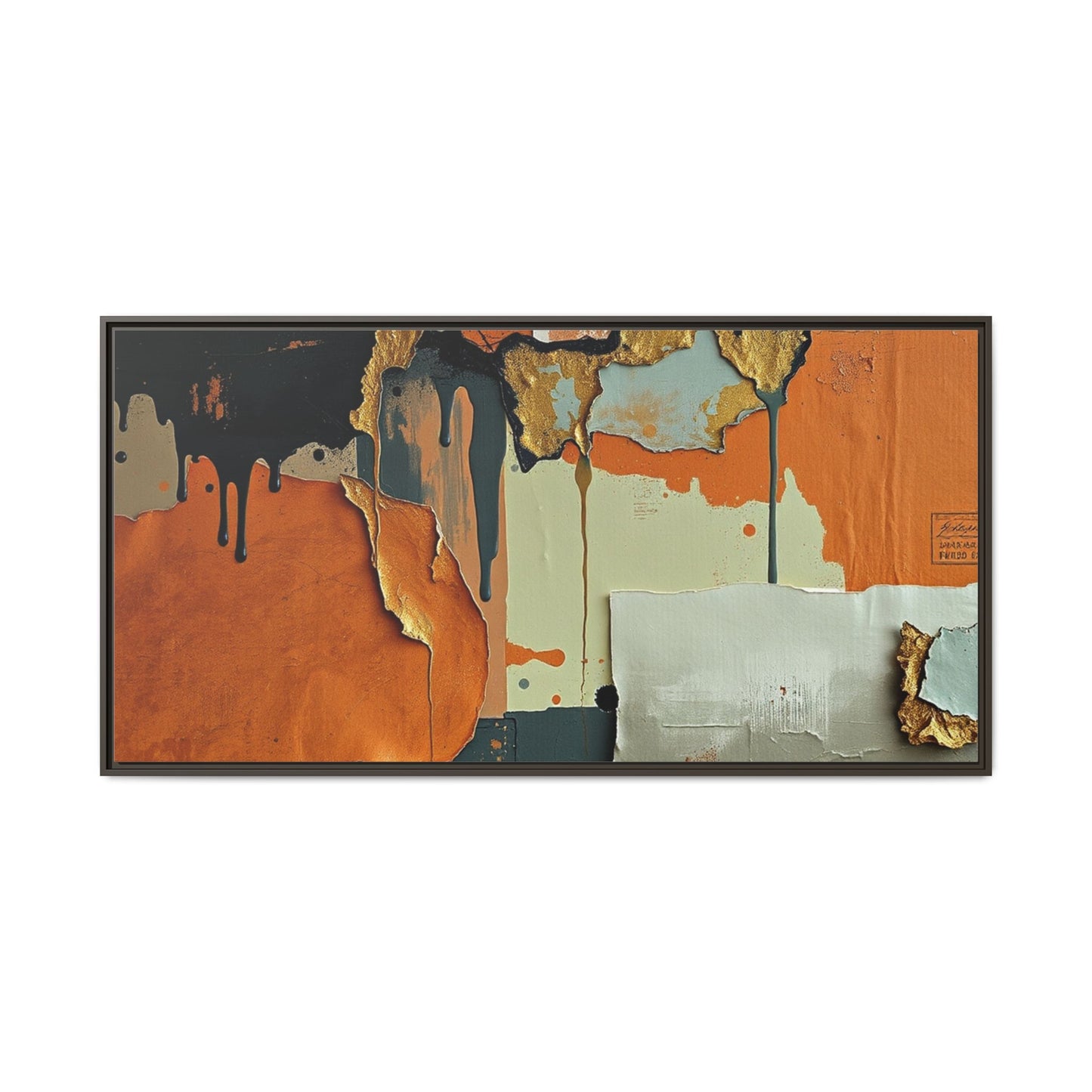 Matte Canvas, Framed (Multi-color)
