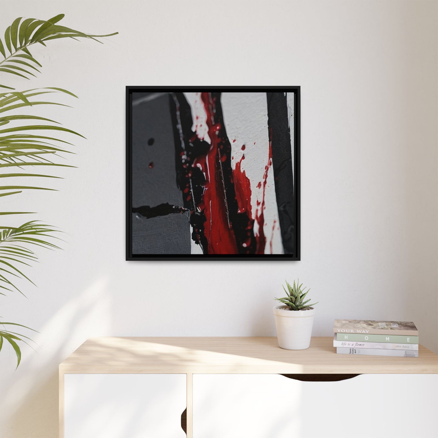 Matte Canvas, Framed (Multi-color)