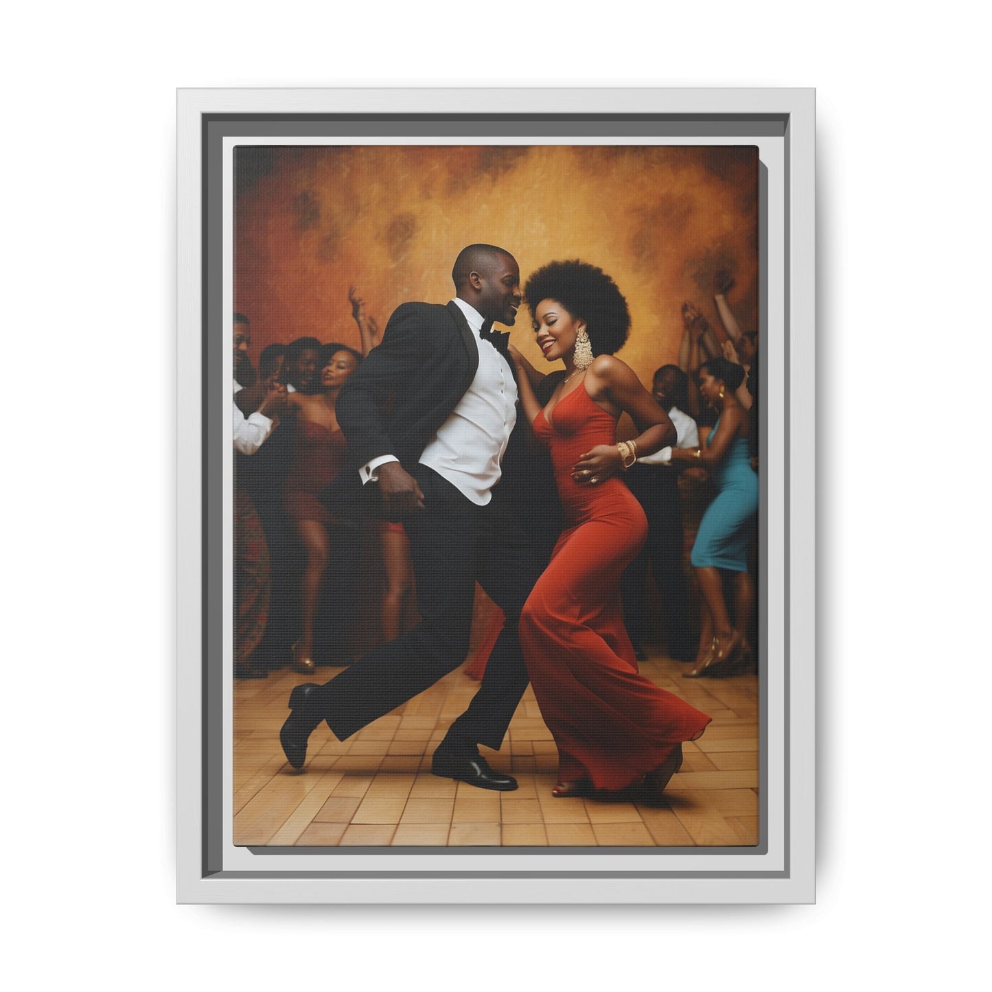 Matte Canvas, Framed (Multi-color)