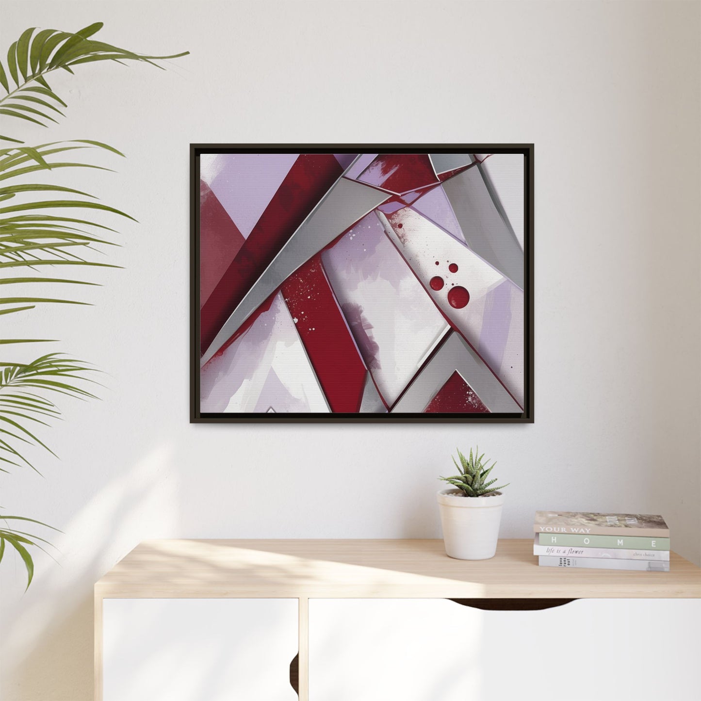 Matte Canvas, Framed (Multi-color)