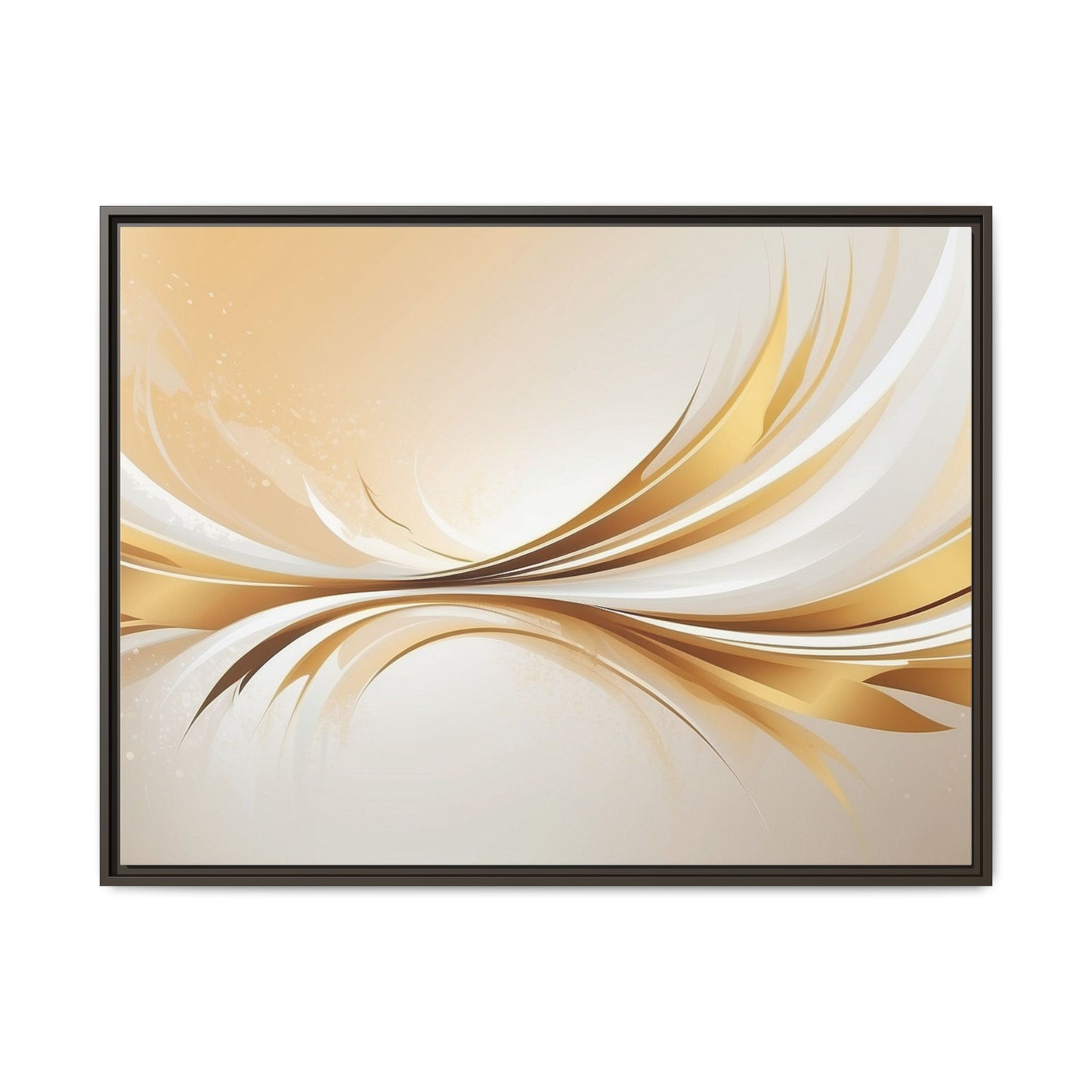 Modern Abstract Wall Art - Framed Matte Canvas Decor
