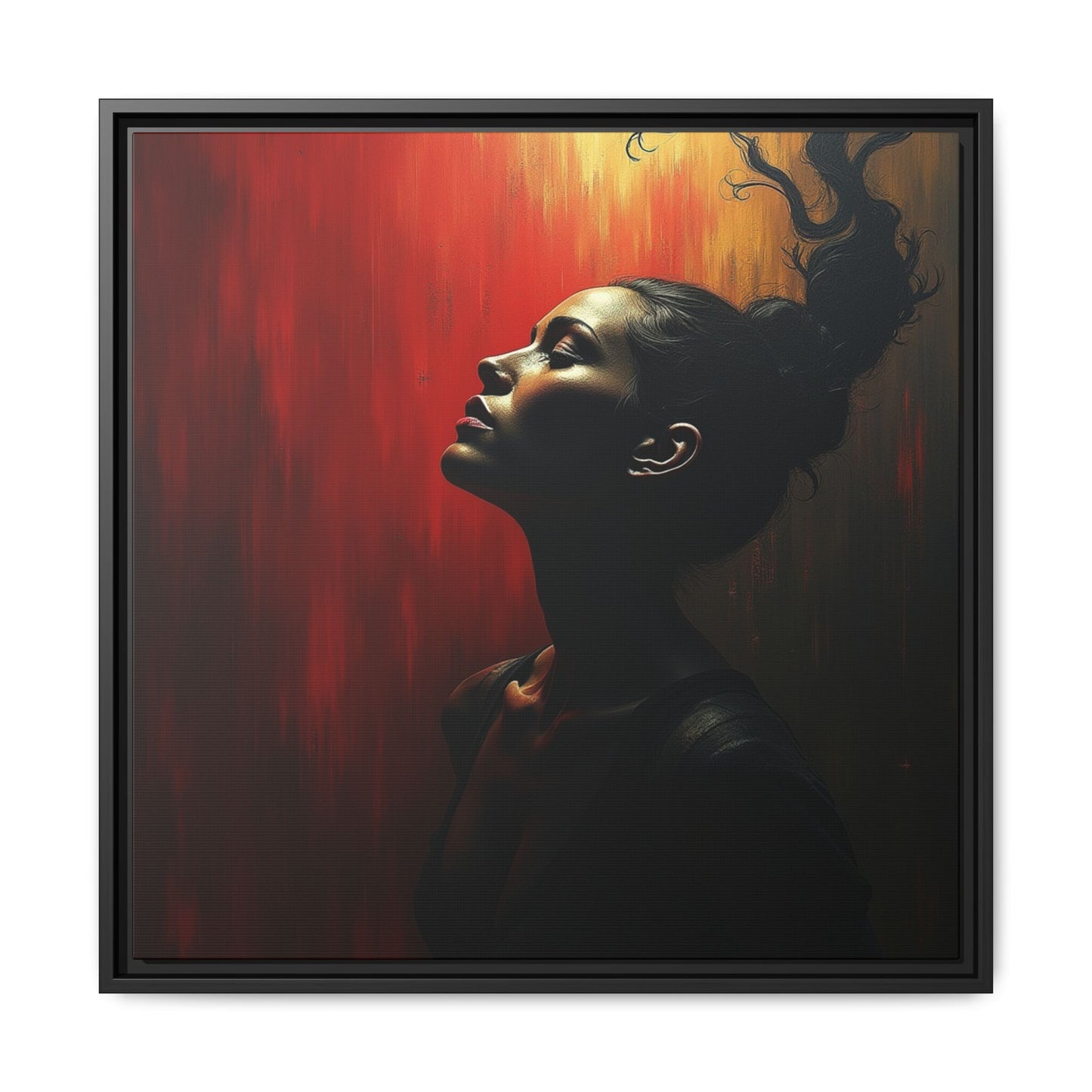 Matte Canvas, Framed (Multi-color)