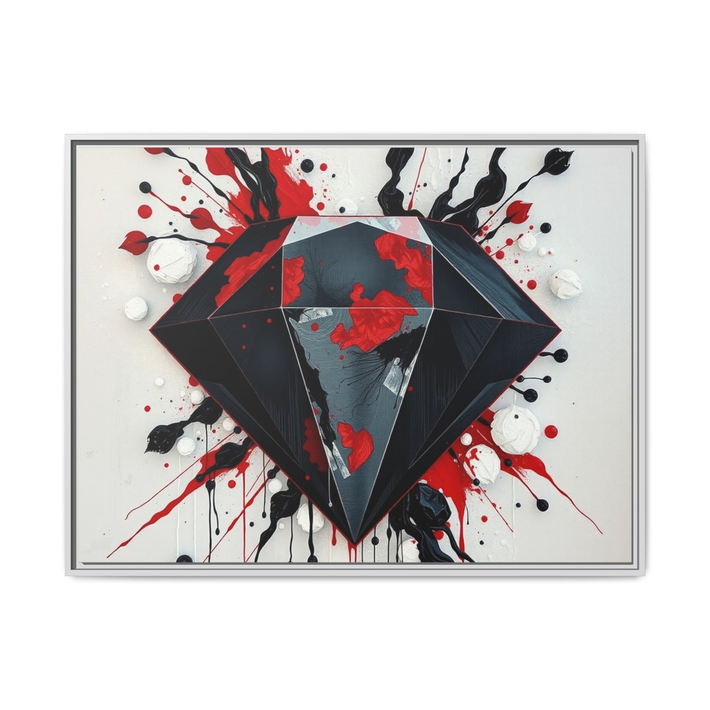 Matte Canvas, Framed (Multi-color)